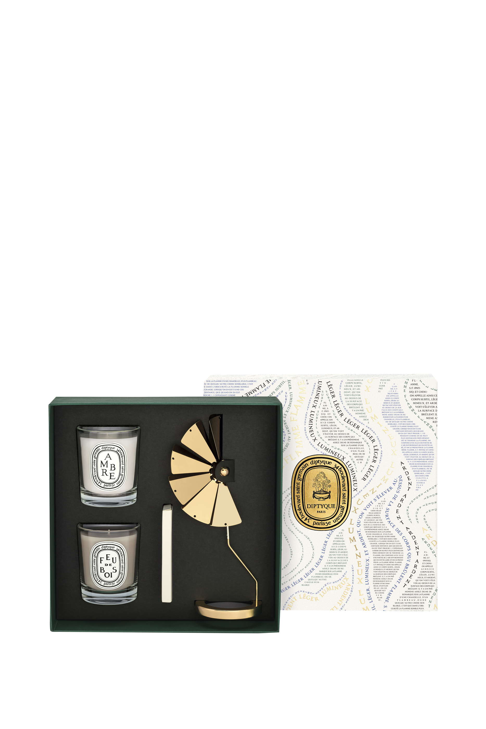 مجموعة شموع صغيرة في كاروسيل للكريسماس