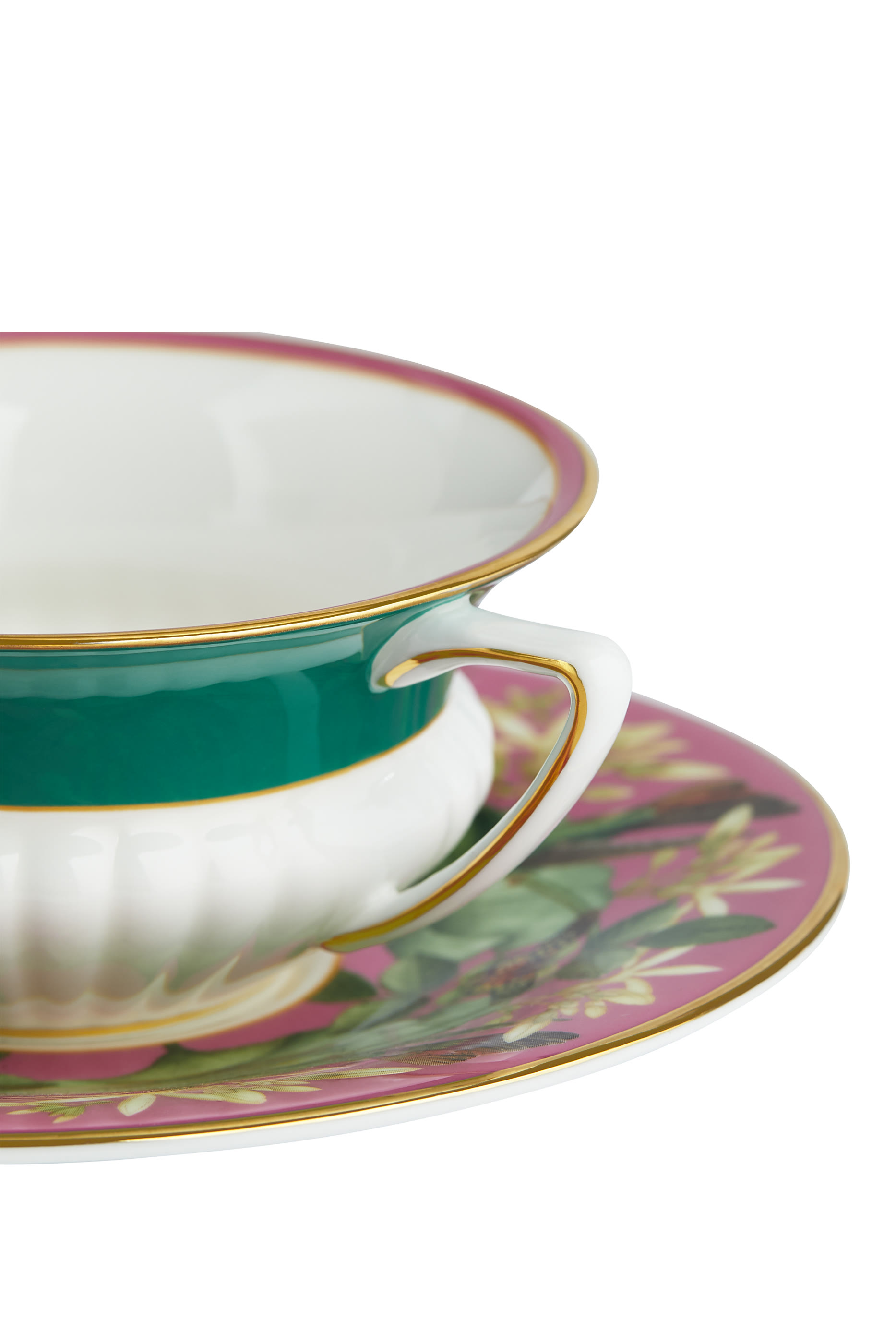 Wonderlust Pink Lotus Teacup & Saucer