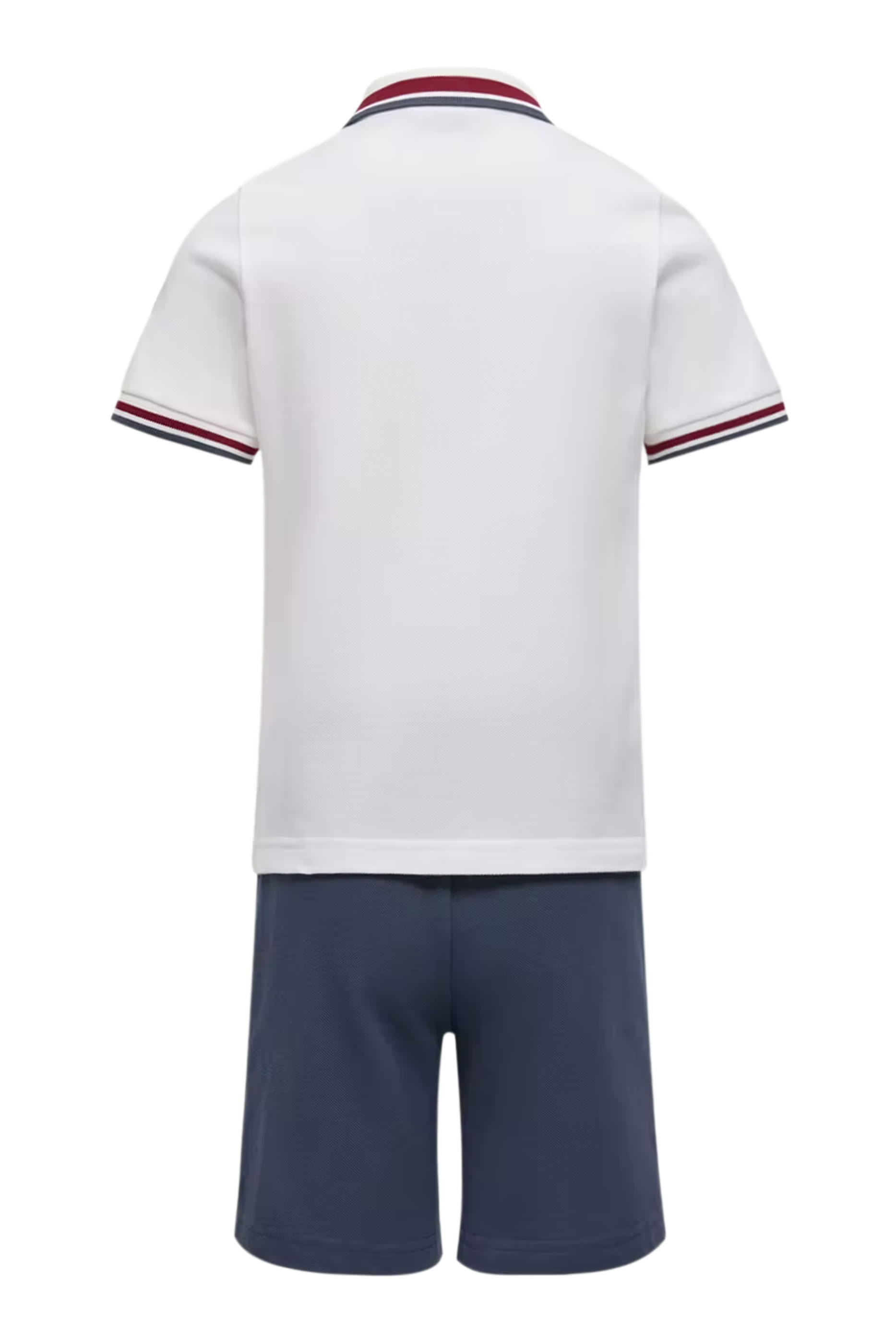 طقم تيشيرت وشورت قطن للأطفال