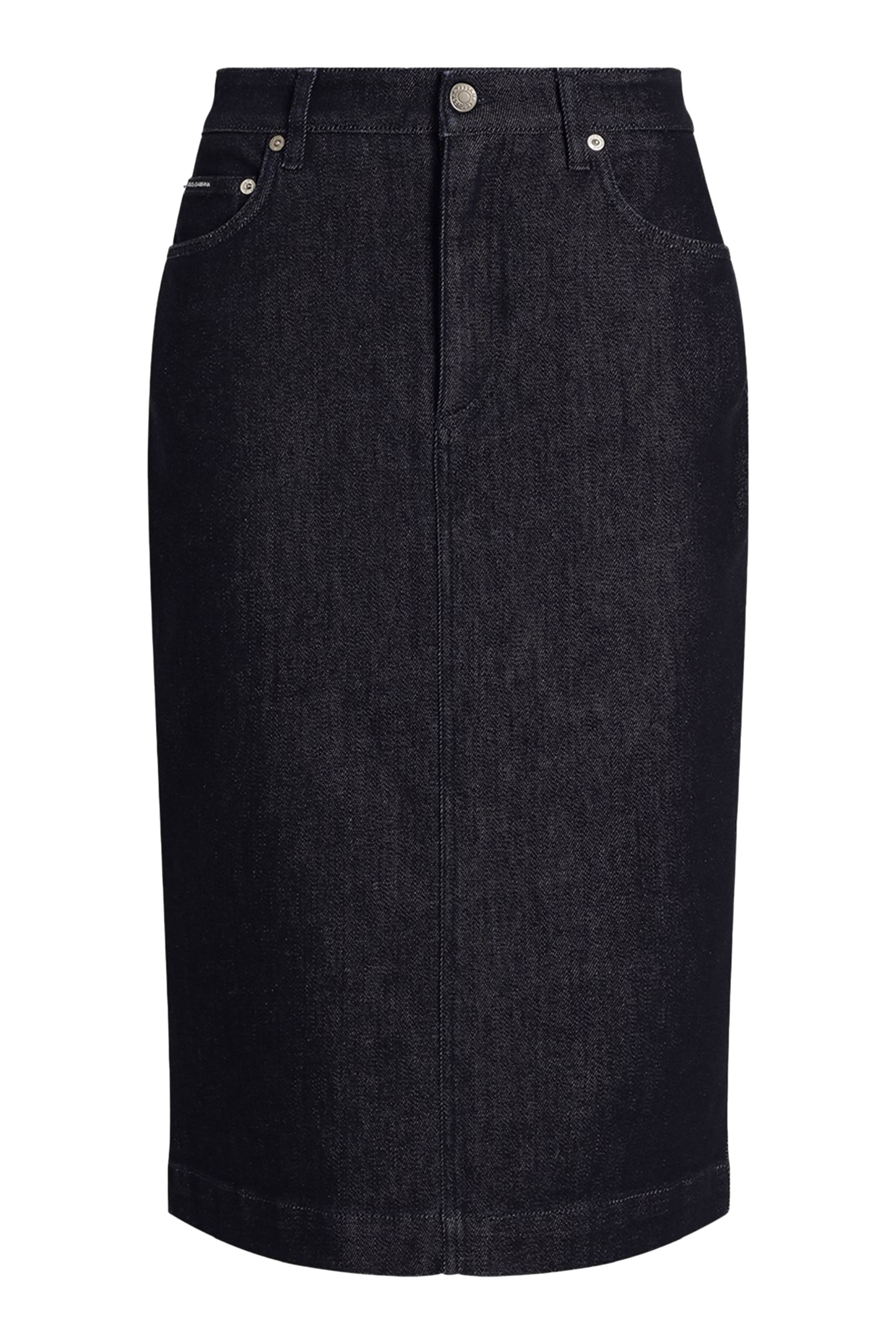 تنورة متوسطة الطول دنيم