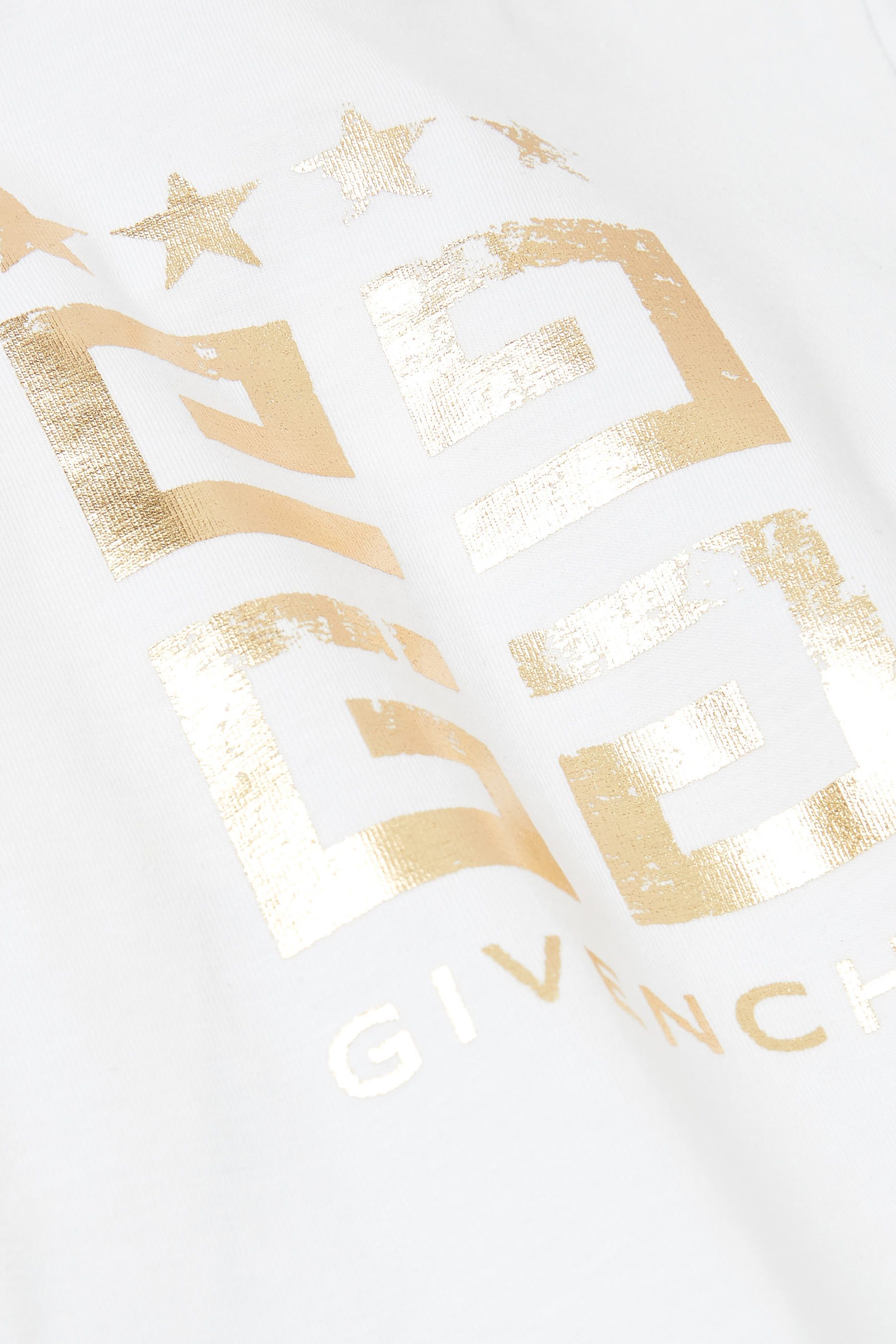 تيشيرت بأكمام قصيرة بشعار الماركة للأطفال