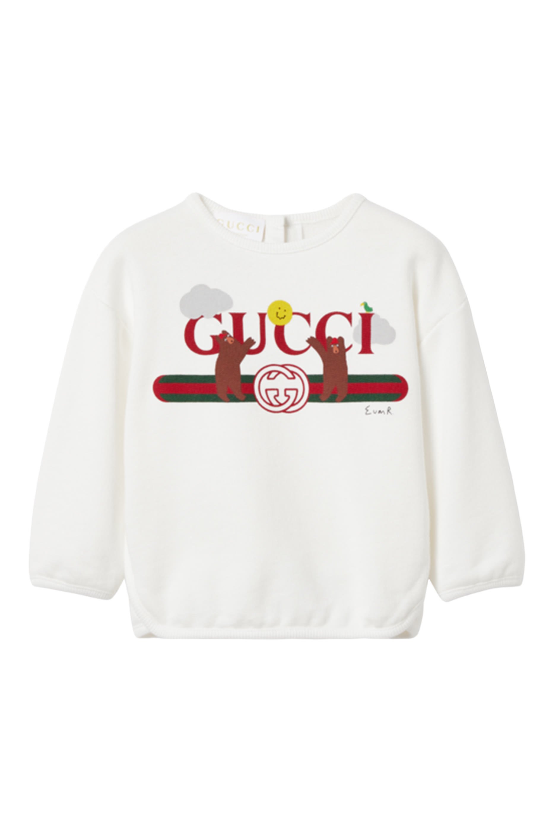 سويت شيرت بطبعة قطن للأطفال