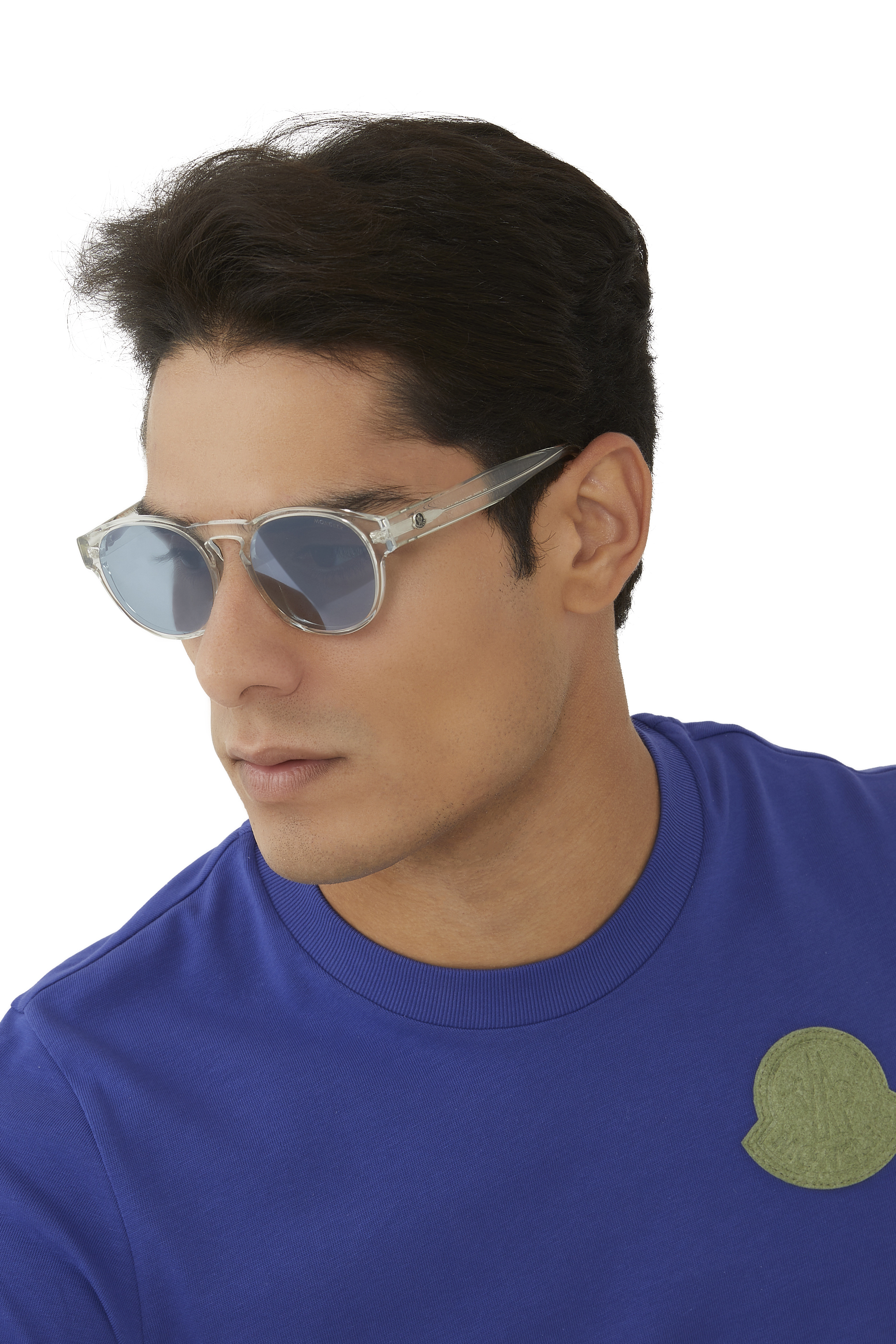 نظارة شمسية بإطار مستدير