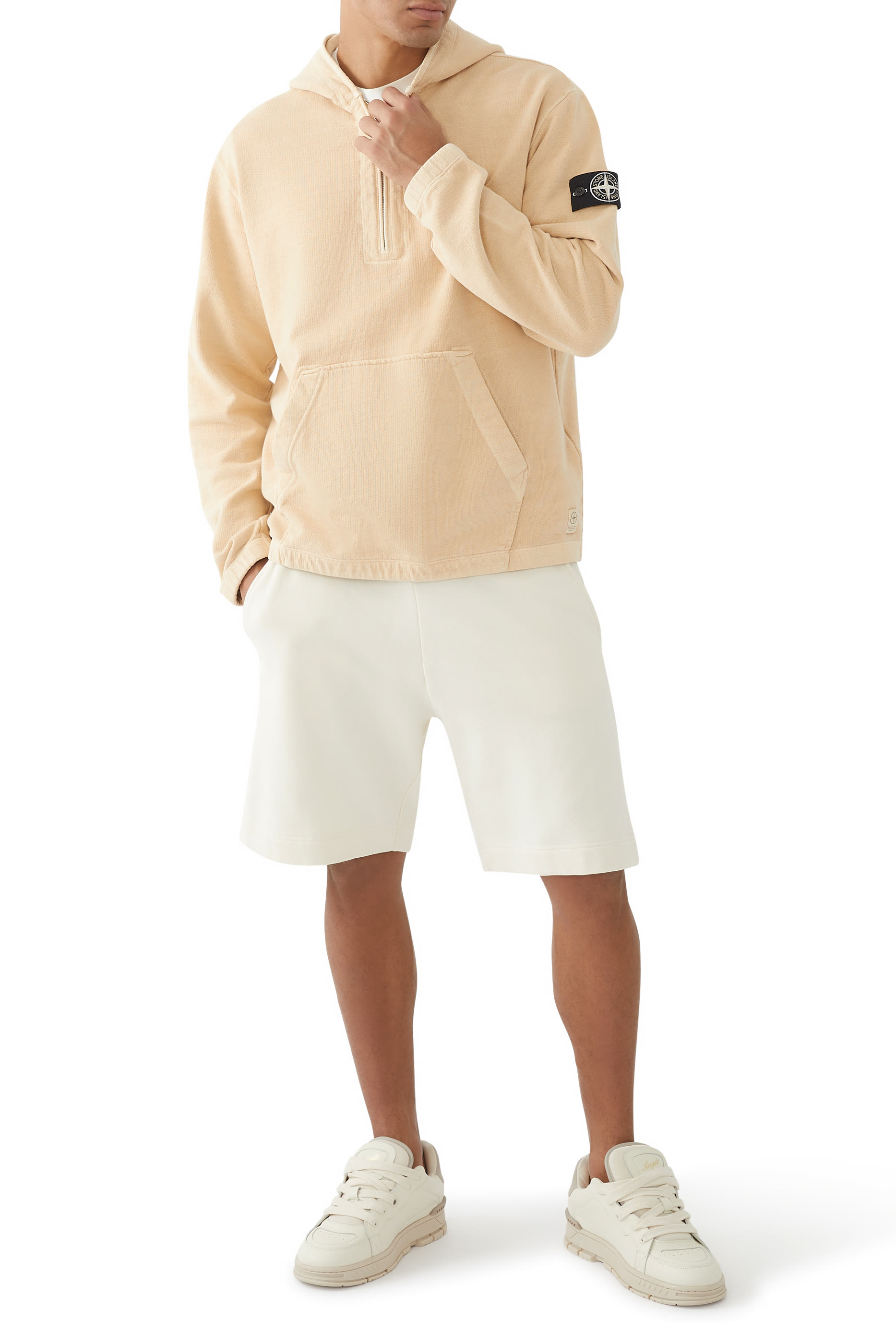 Felpa Half-Zip Hoodie