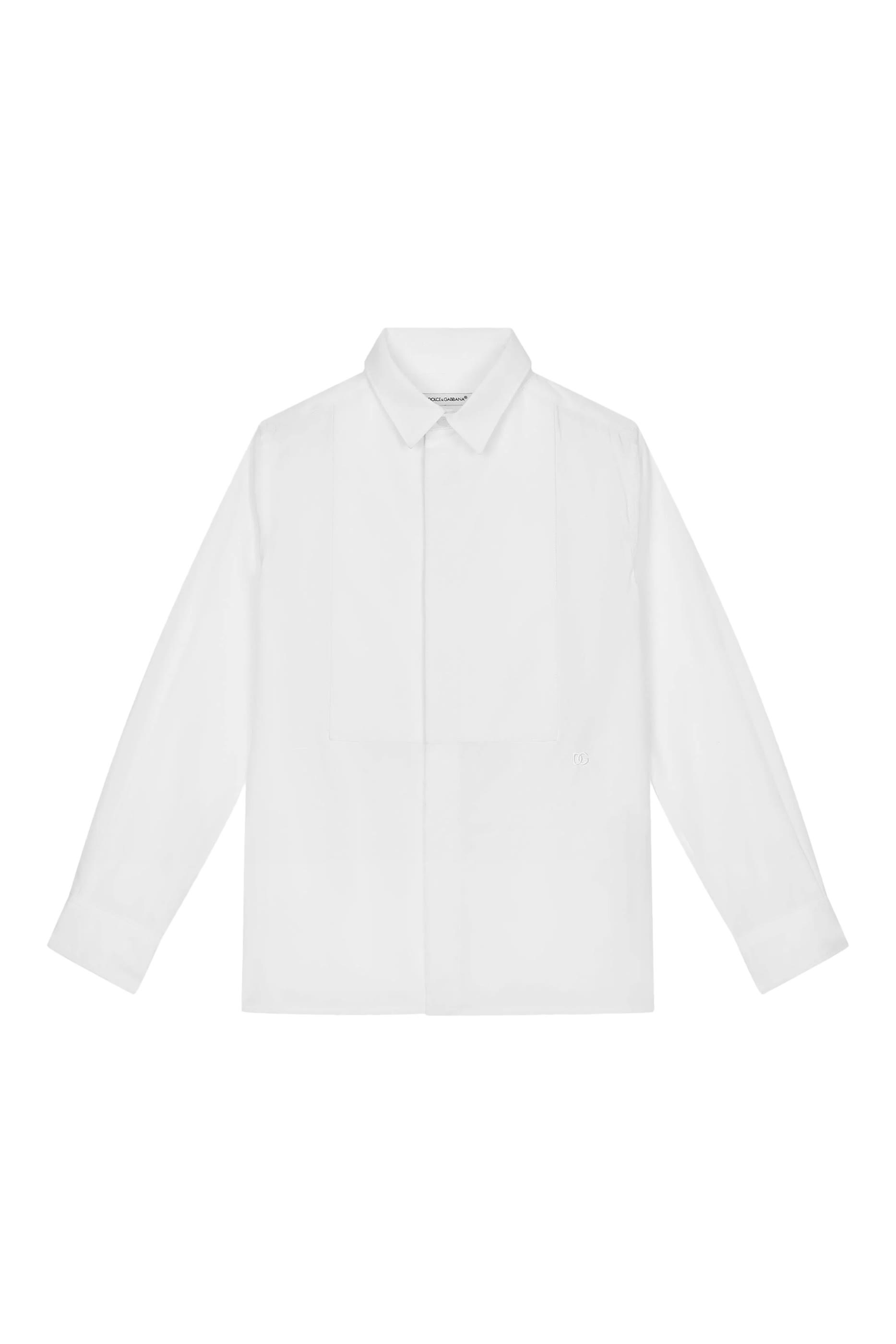 قميص مطرز بشعار الماركة للأطفال