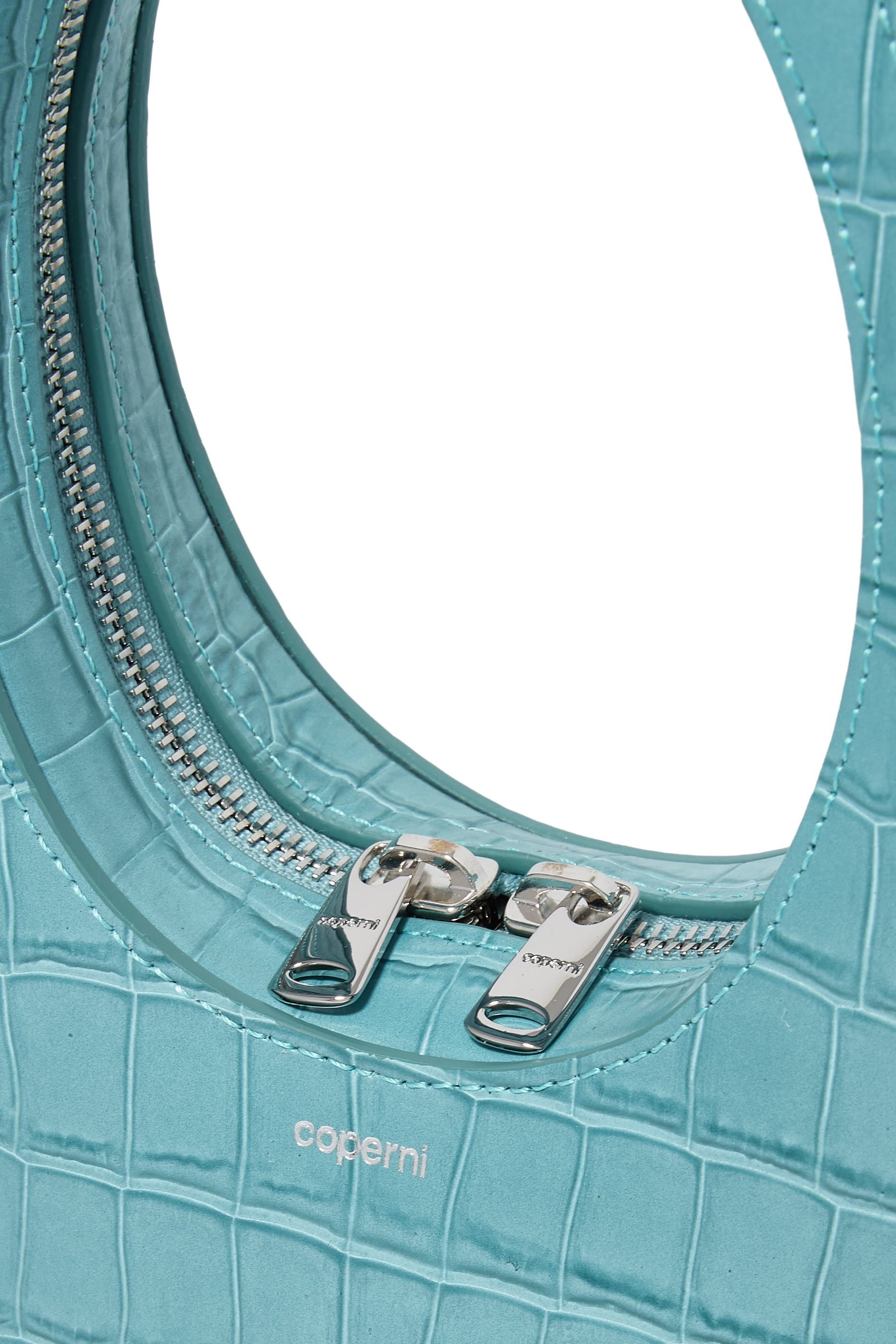 حقيبة سوايب بنقشة جلد تمساح