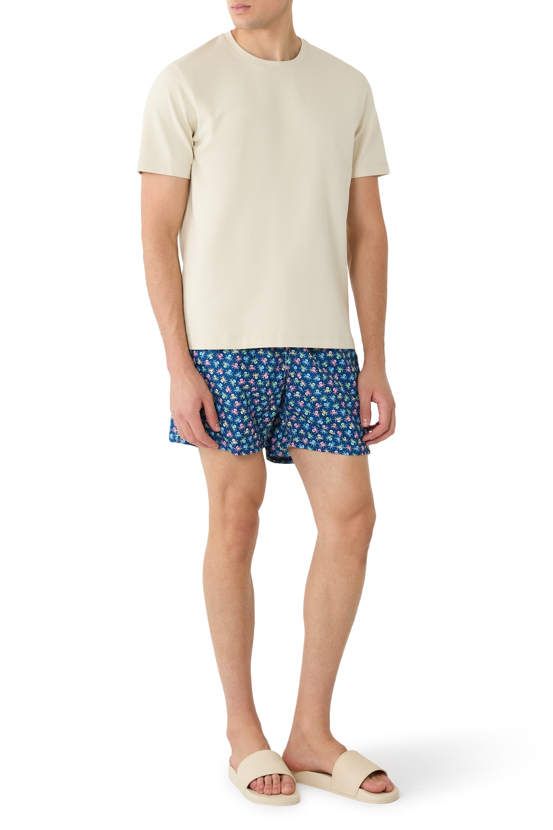 شورت سباحة بطبعات