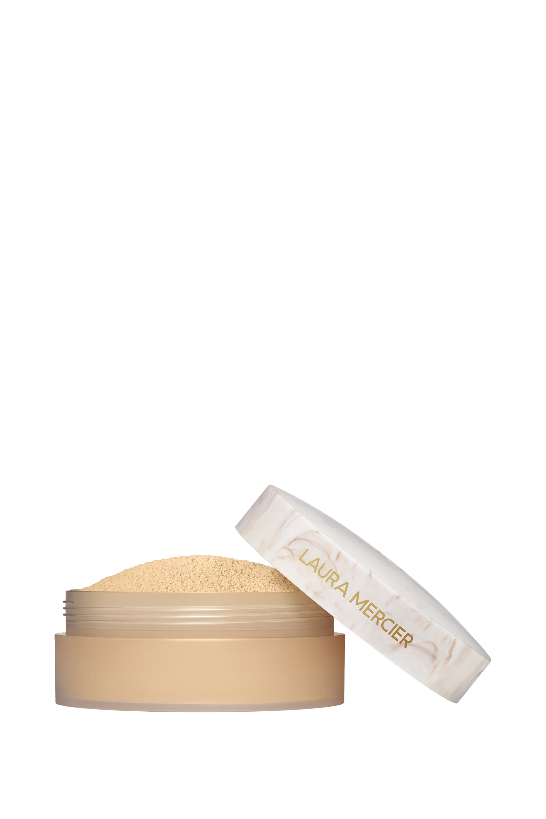 بودرة سائبة شفافة لتثبيت المكياج وإخفاء العيوب خالية من التلك