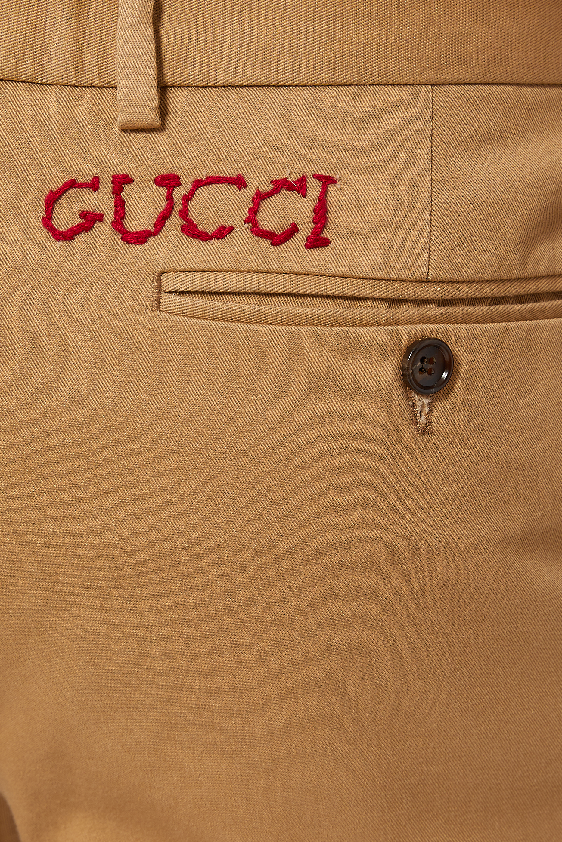 بنطال شينو قطن بقصة ساق مستقيمة