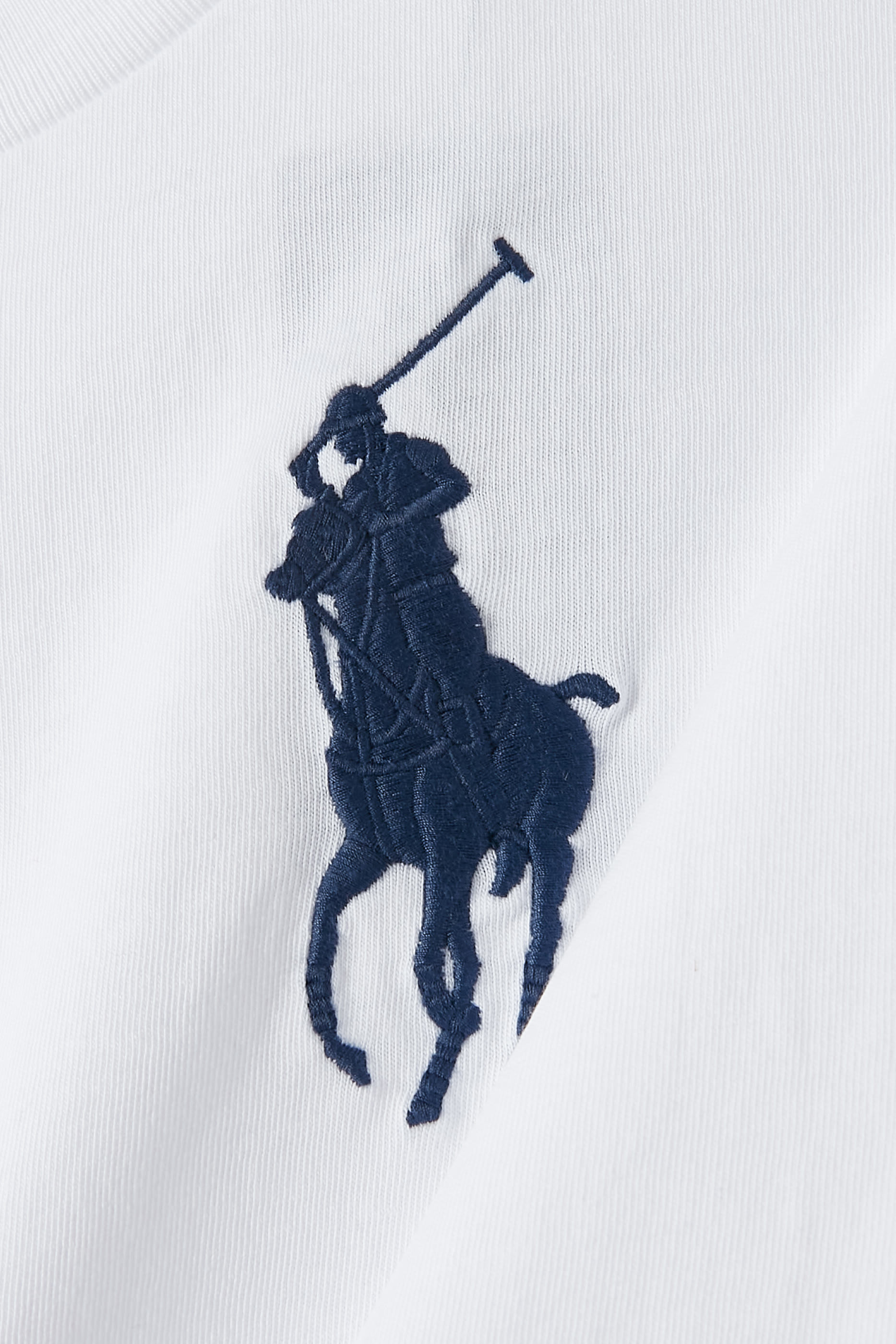 تيشيرت بشعار الماركة قطن للأطفال