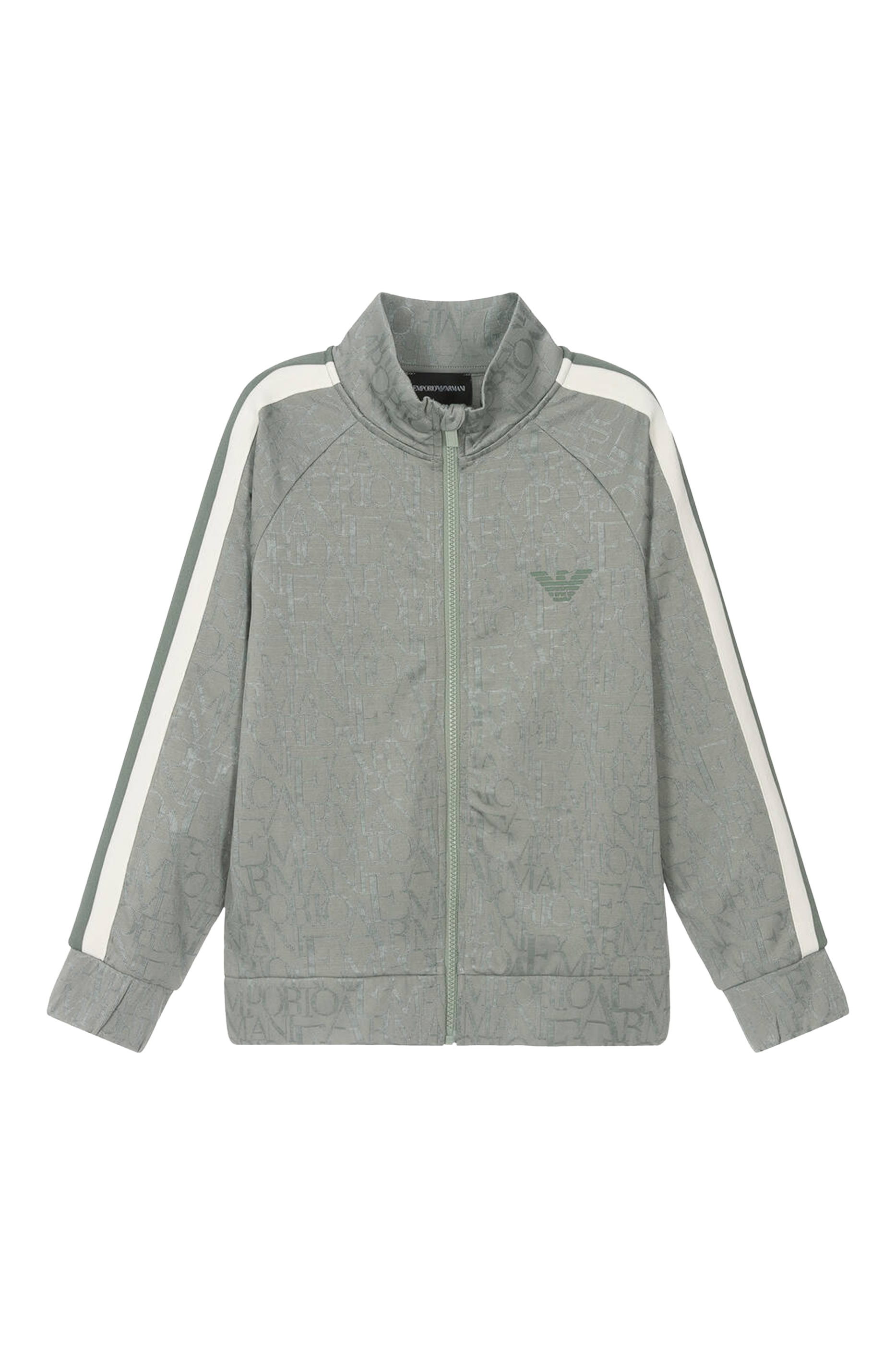 سويت شيرت بسحاب وشعار الماركة للأطفال