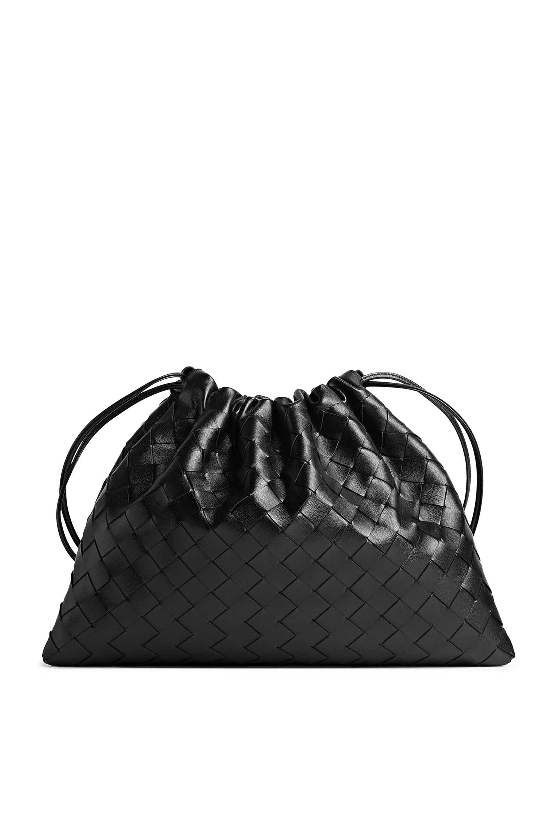 حقيبة متوسطة بأربطة تضييق