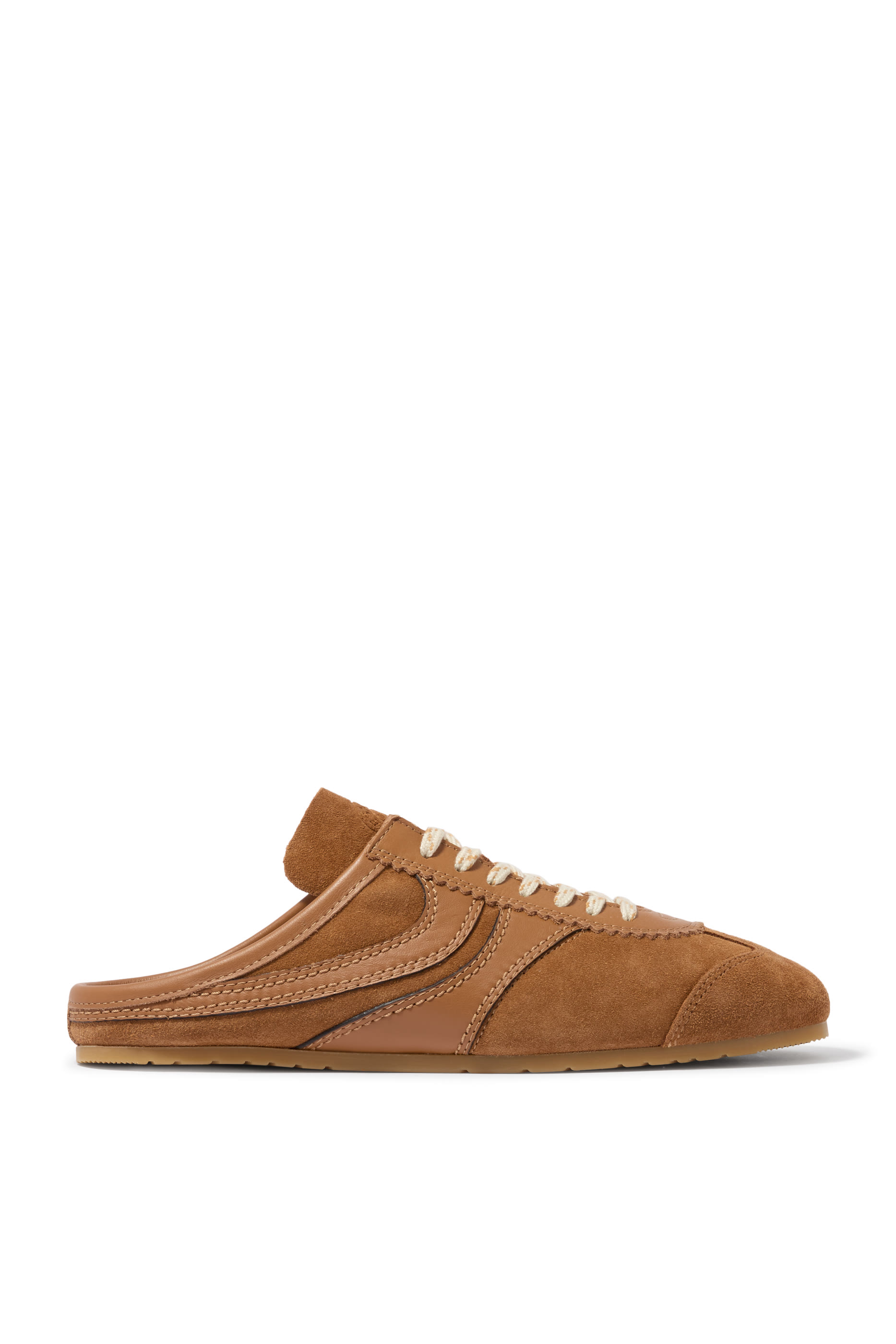 حذاء مفتوح من الخلف بتصميم سنيكرز شمواه