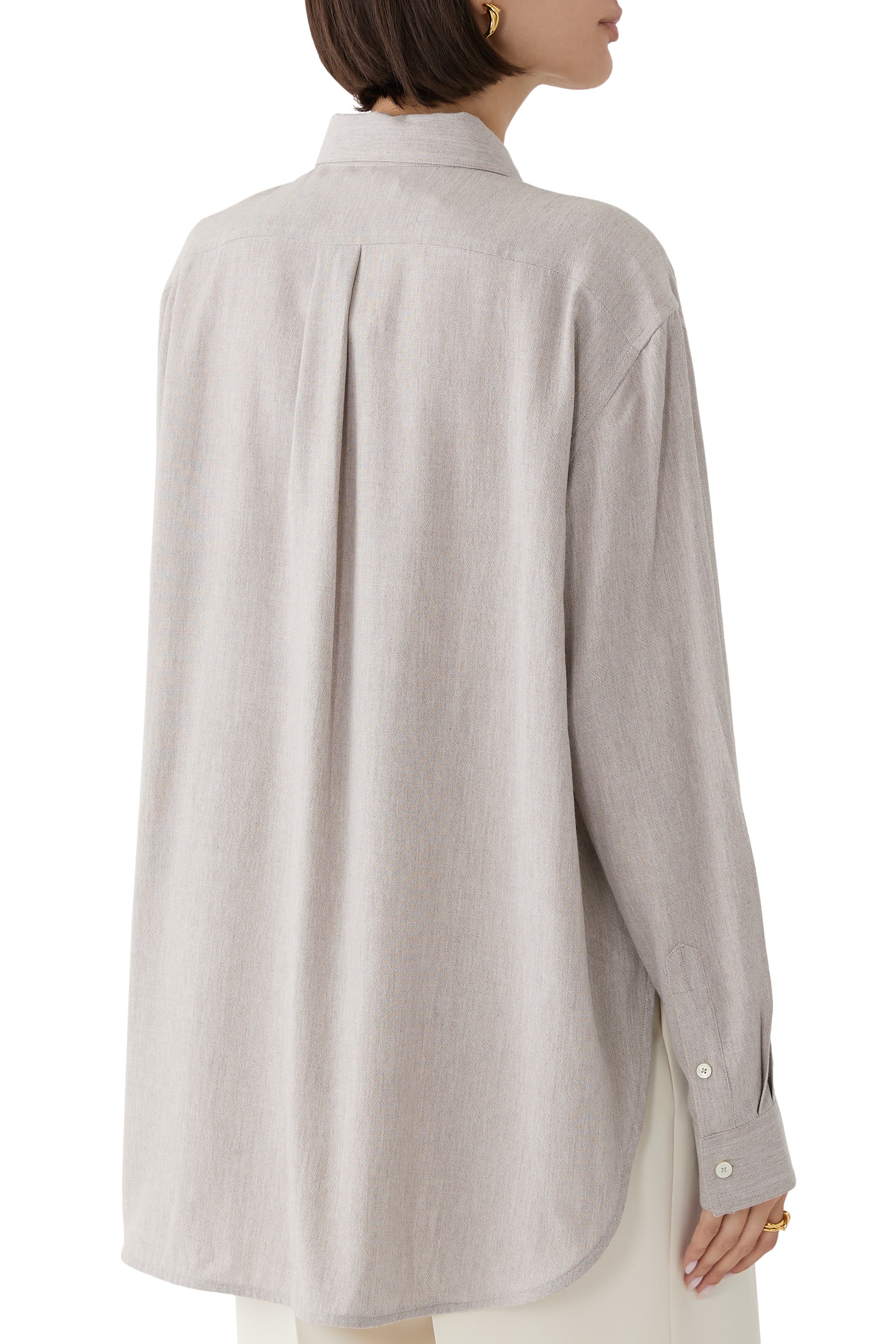 قميص مزيج فيسكوز انسيابي