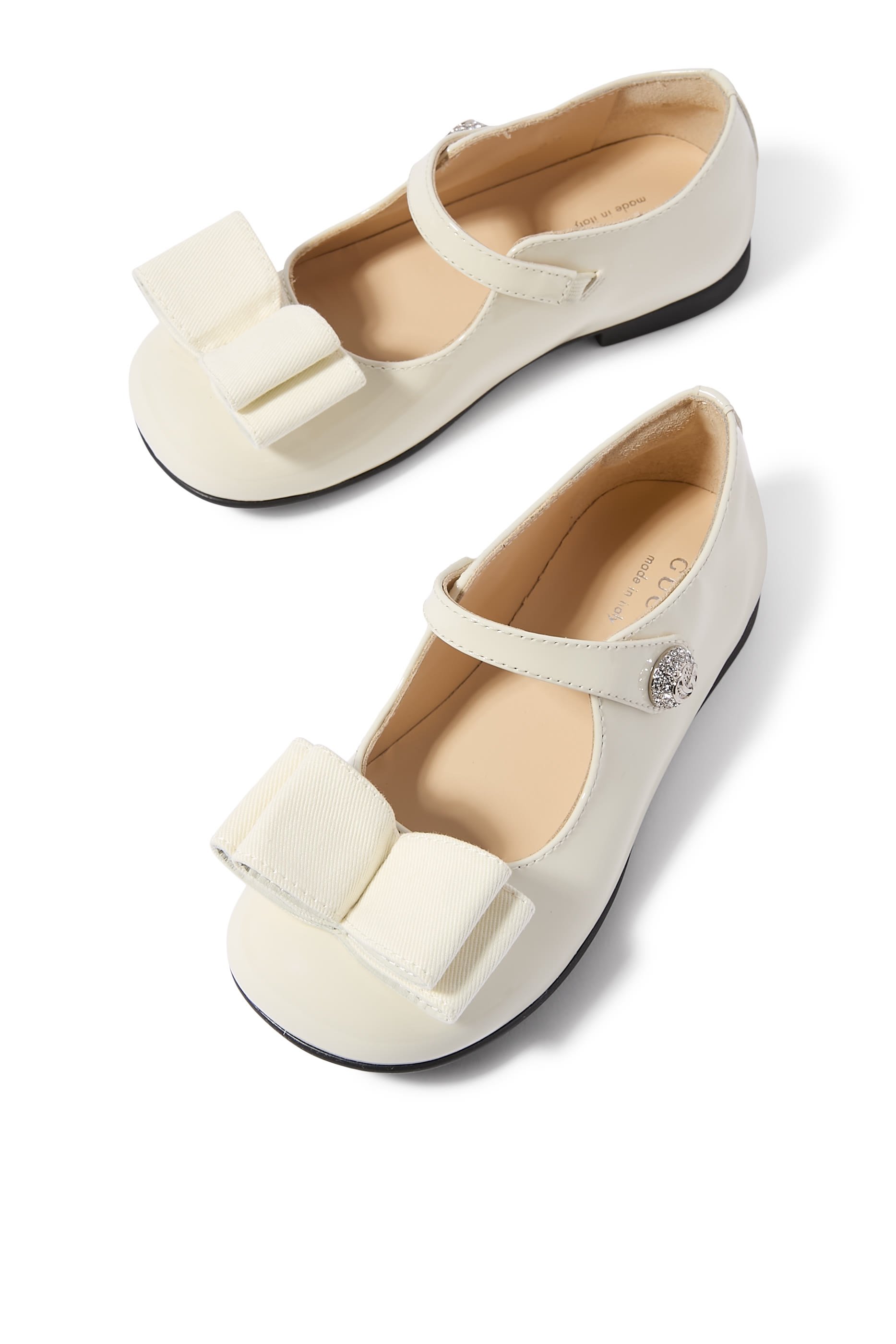 حذاء بالرينا جلد للأطفال