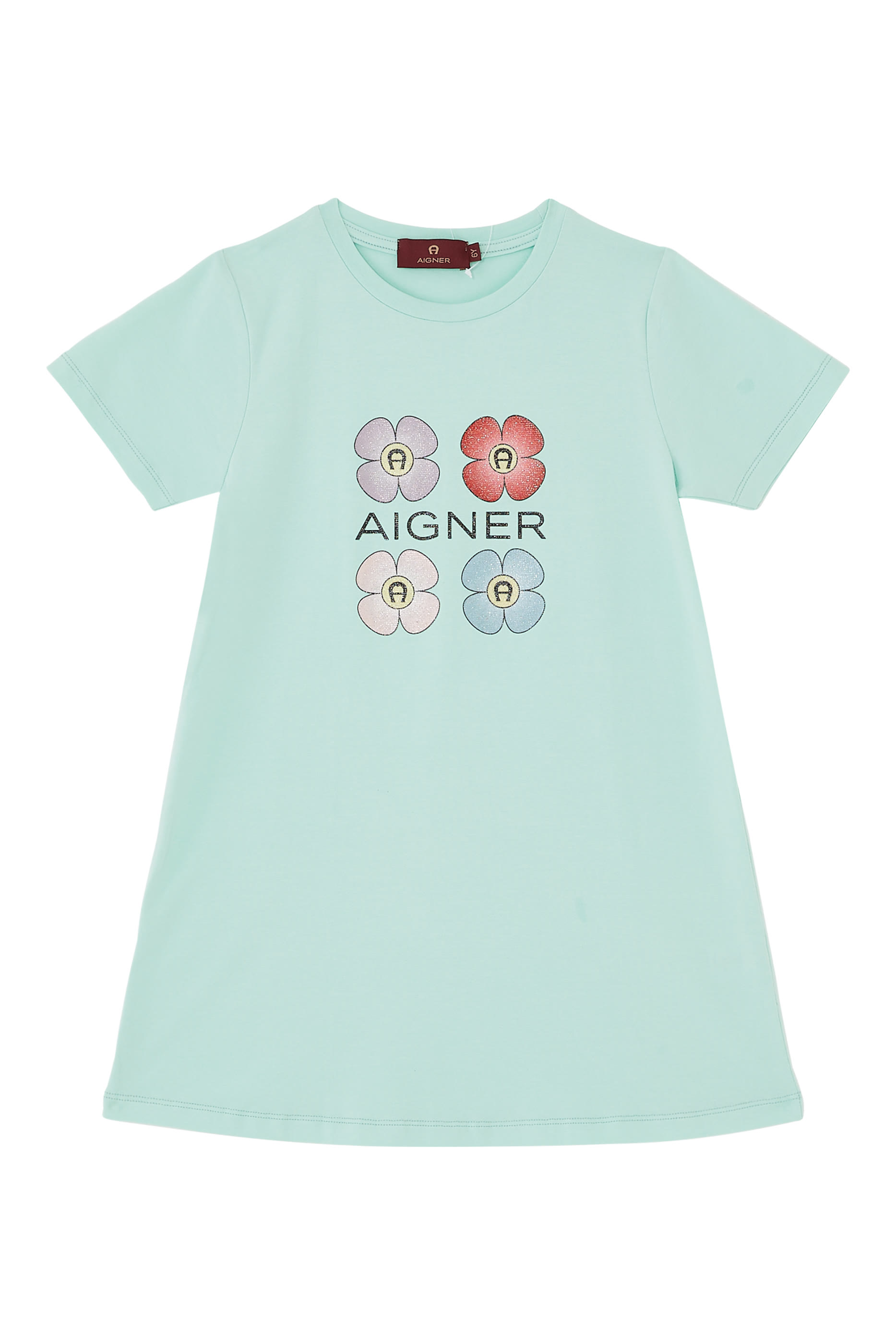 فستان بنمط تيشيرت قطن للأطفال