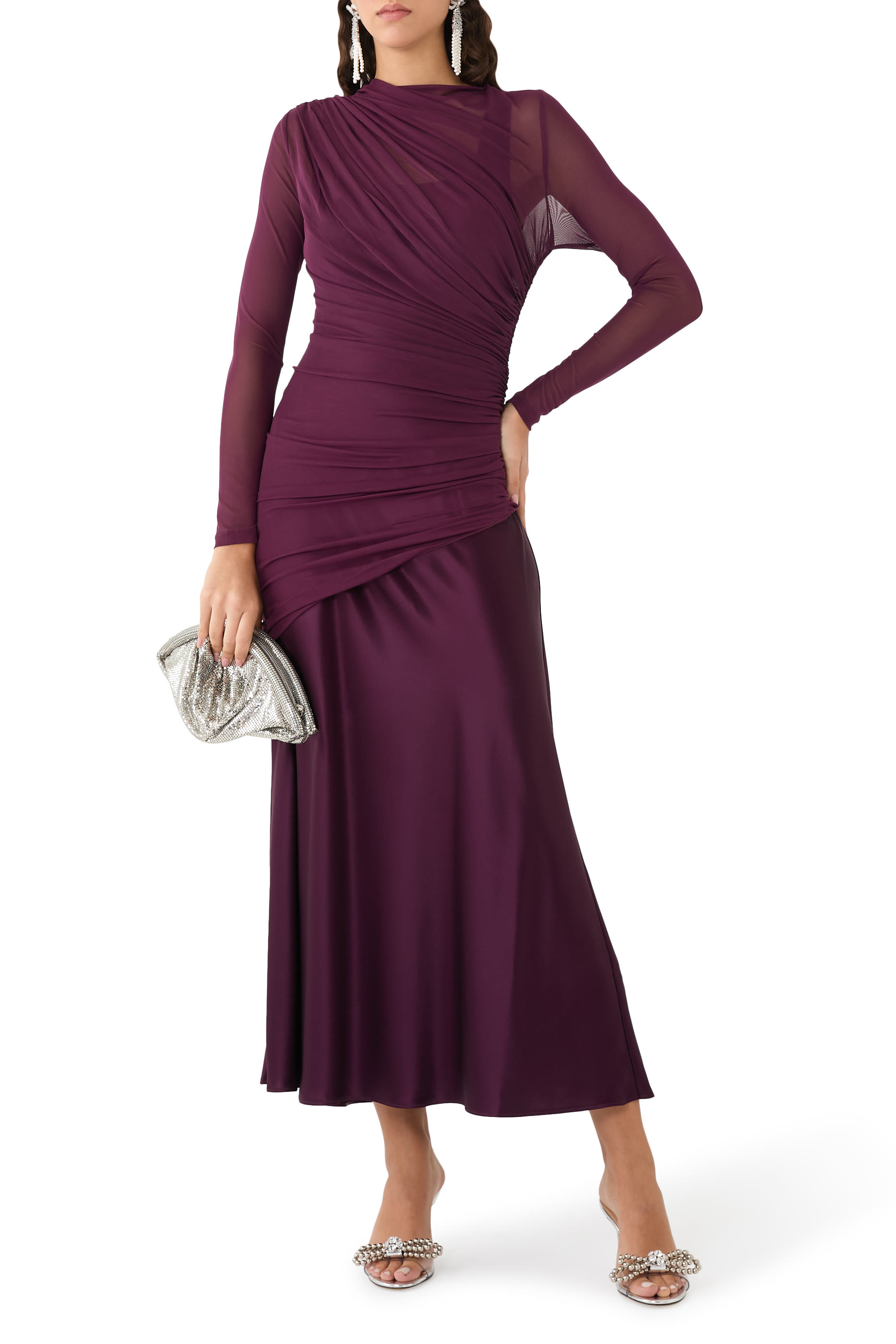 فستان رودهيل متوسط الطول