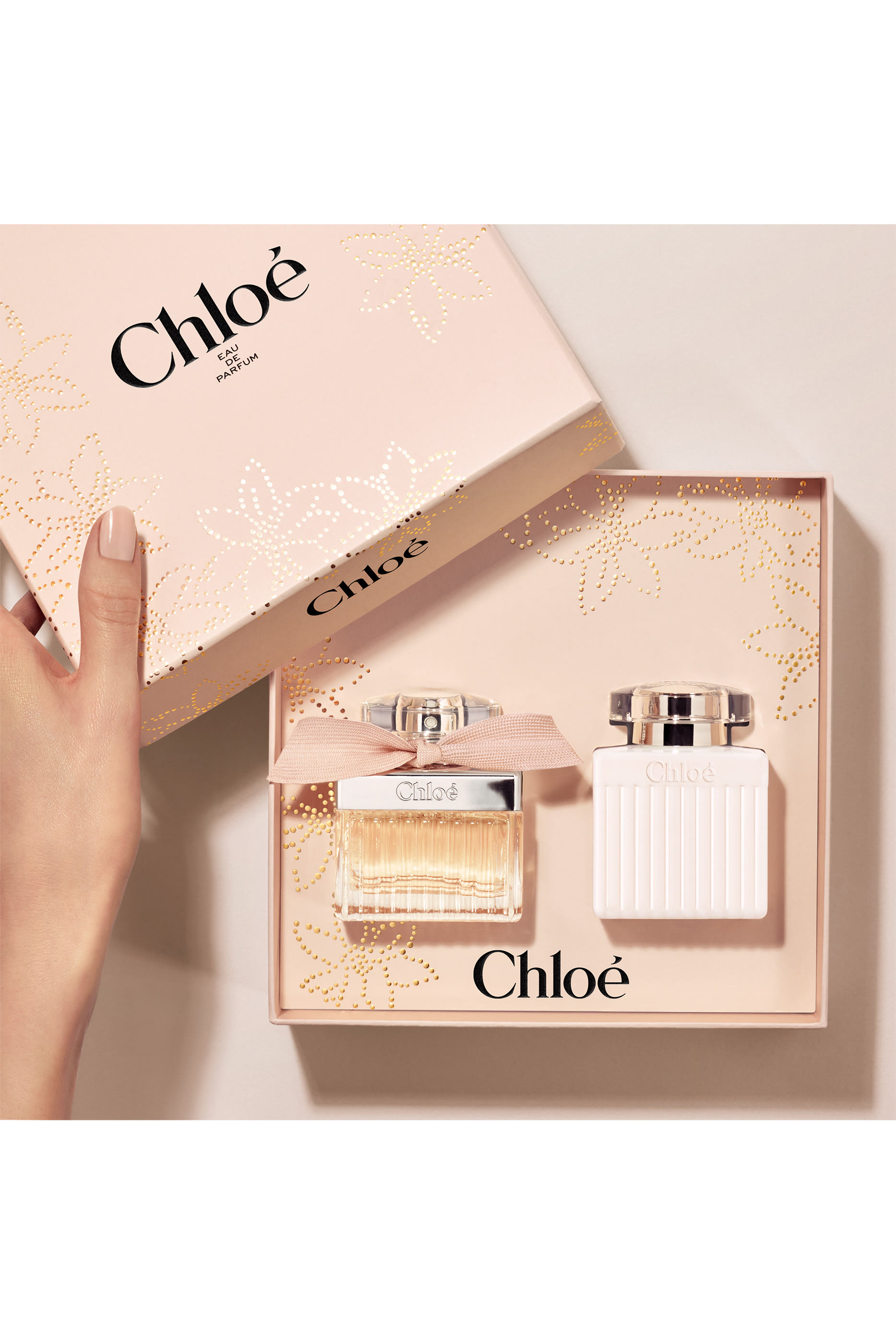 مجموعة هدايا ثنائية أو دو بارفان ولوشن للجسم