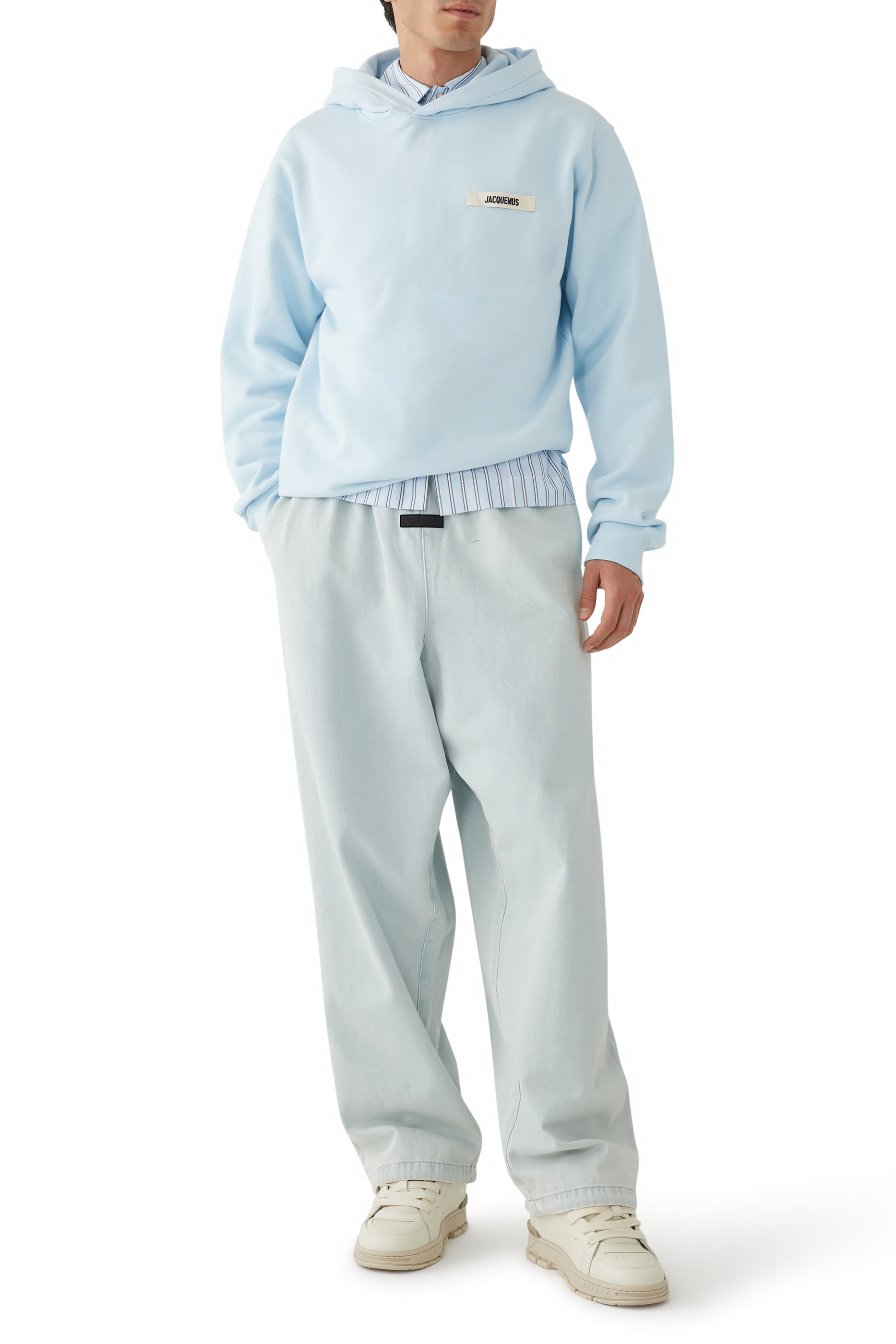 هودي قماش بارز الملمس