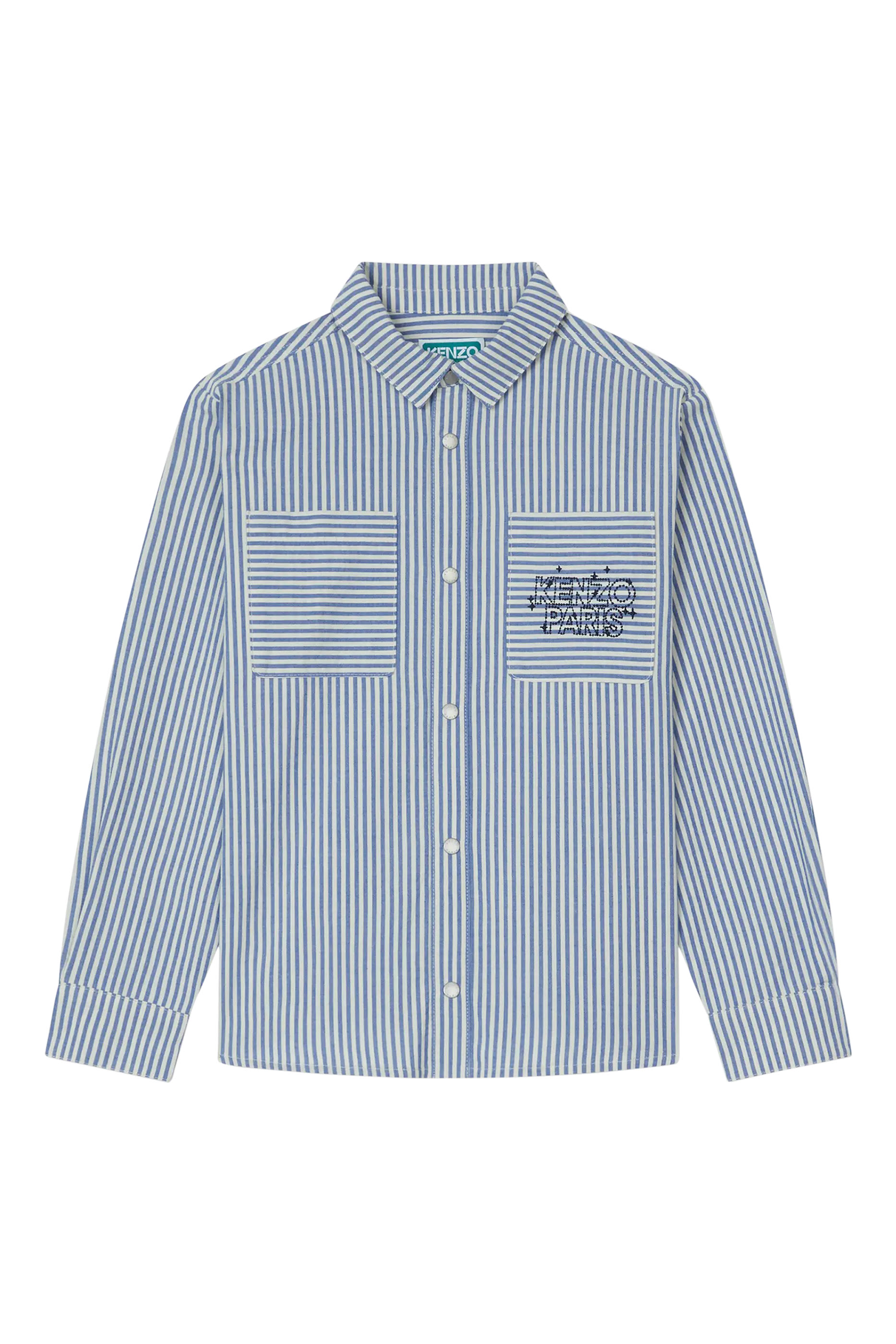 Kids Stripe Pocket Shirt