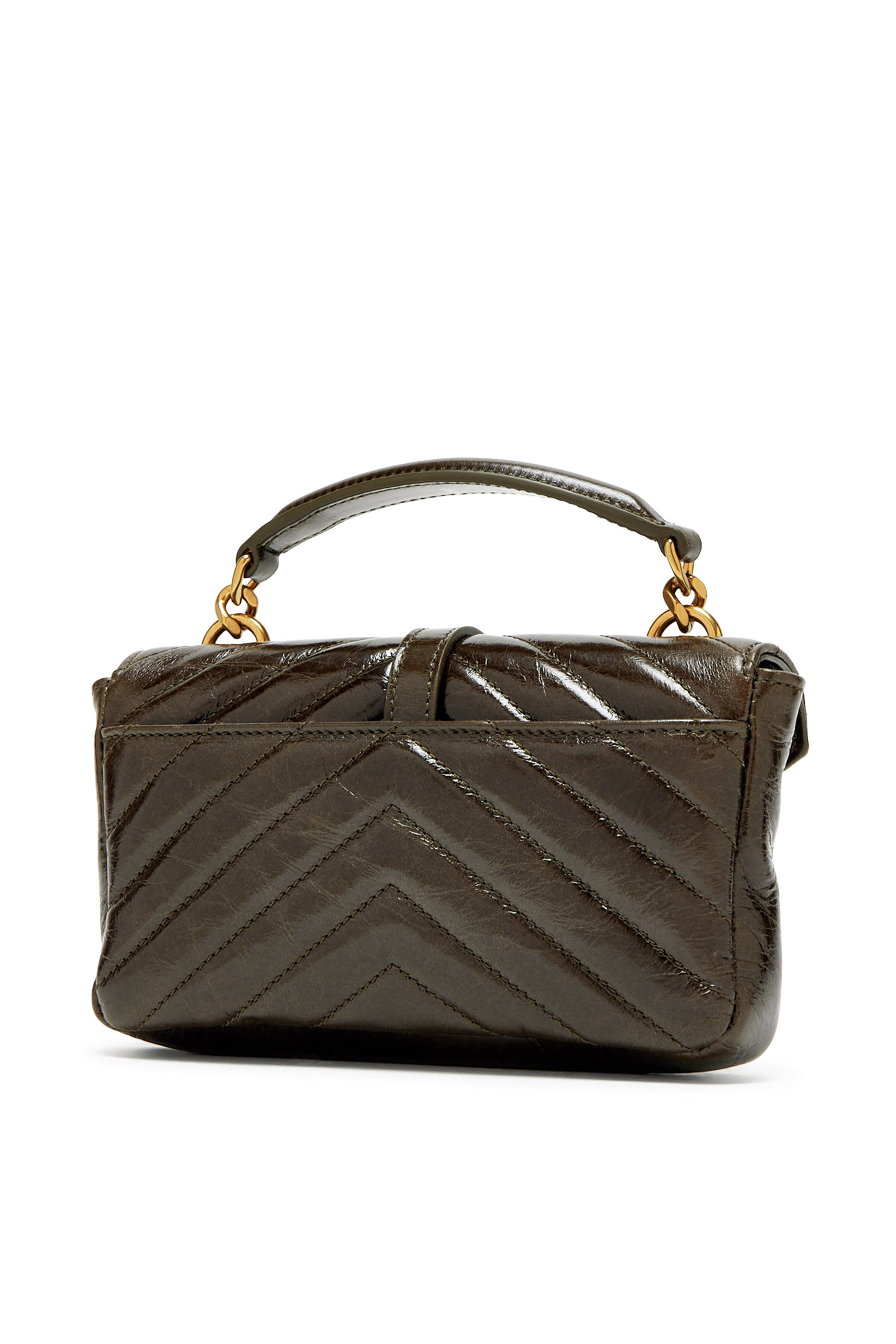 حقيبة كولاج صغيرة بسلسلة