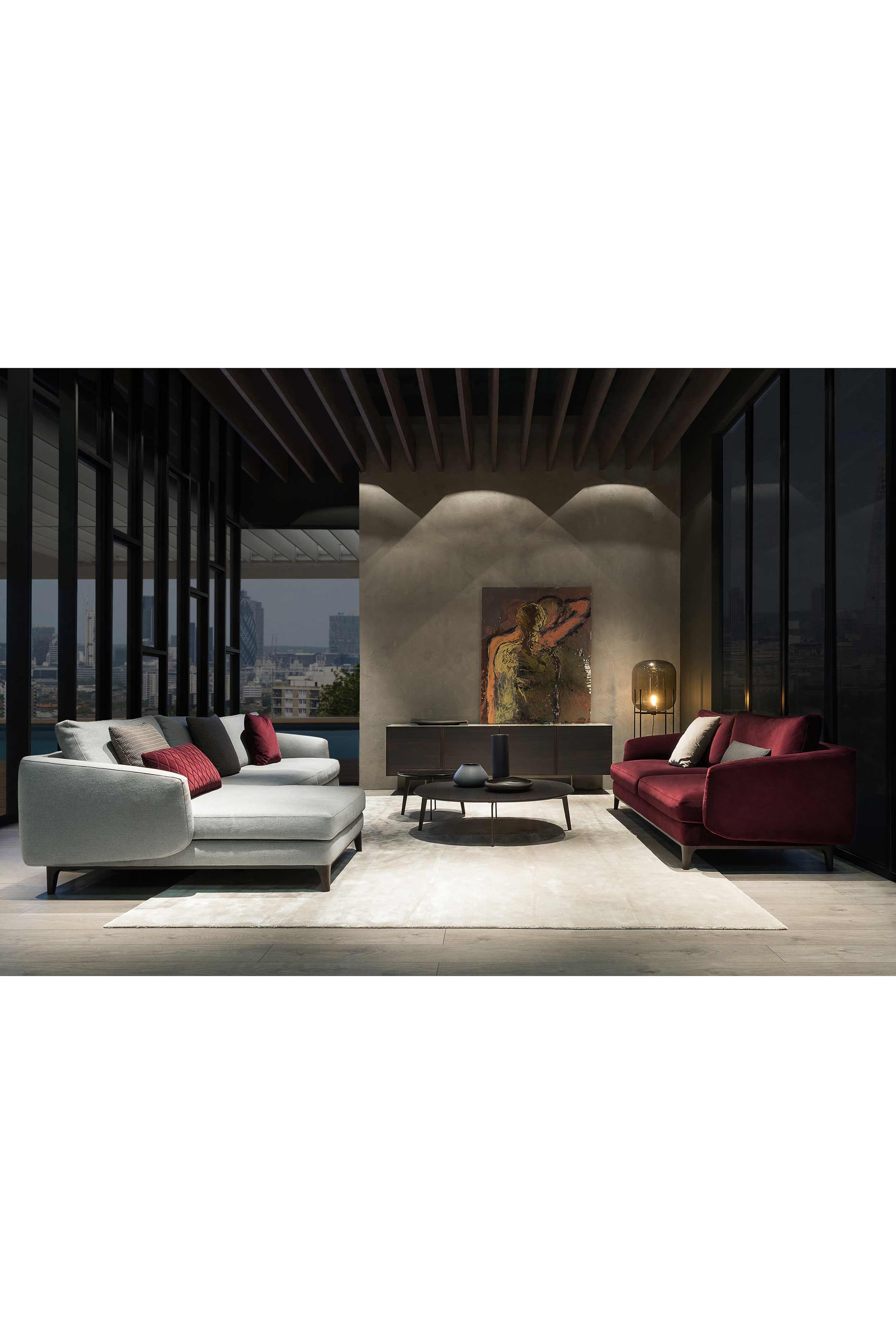 طاولة ماديسون دائرية