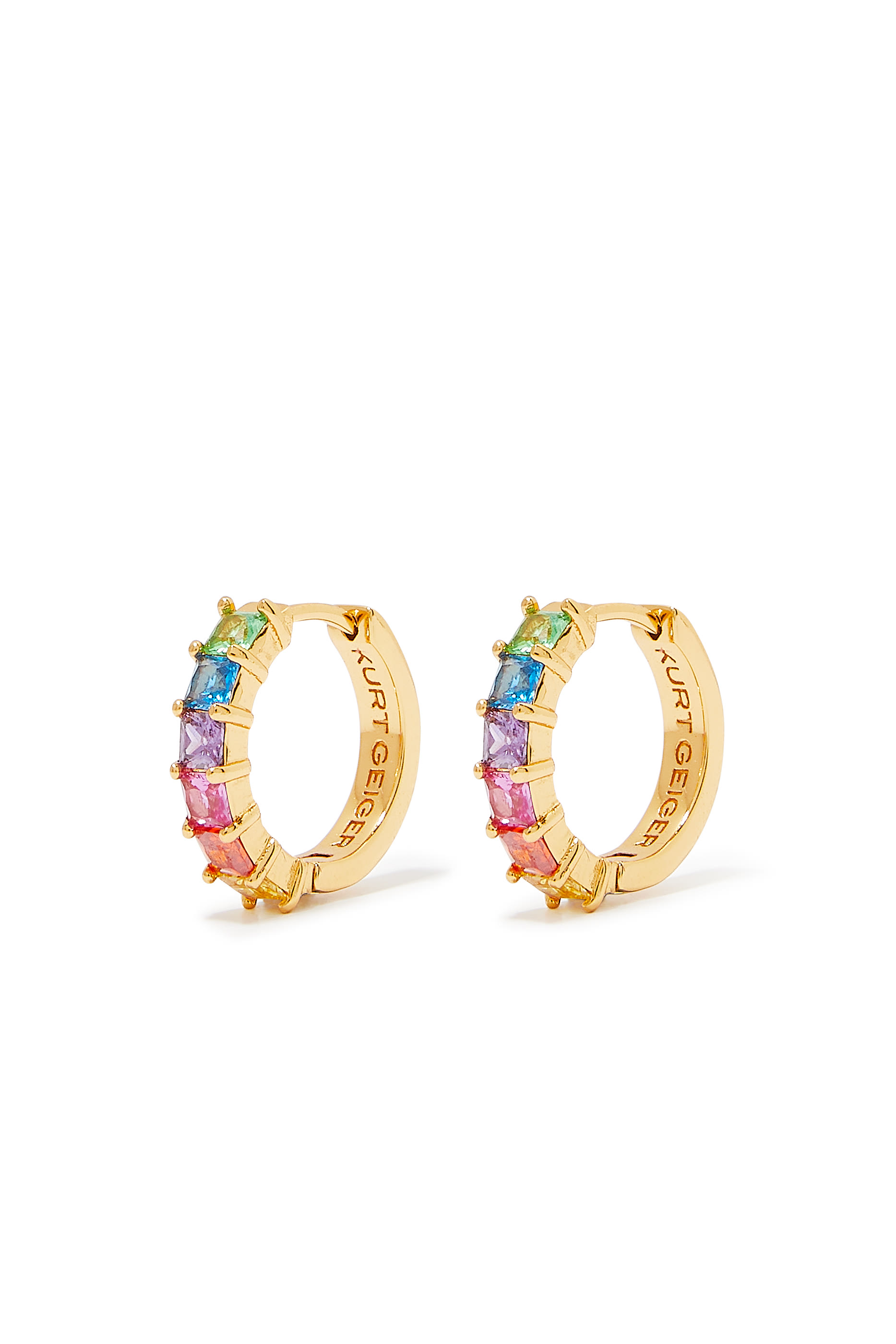 أقراط هاجي مرصعة بالكريستال