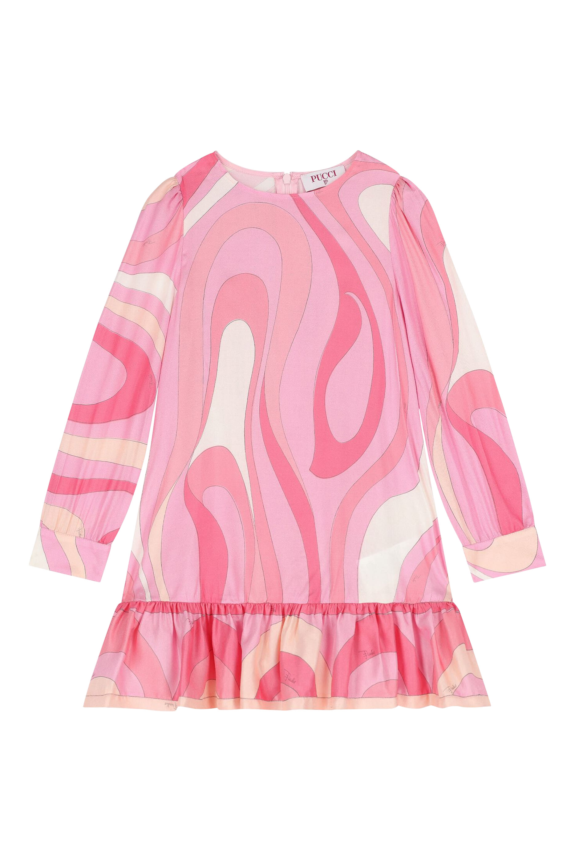 فستان بنقشة للأطفال