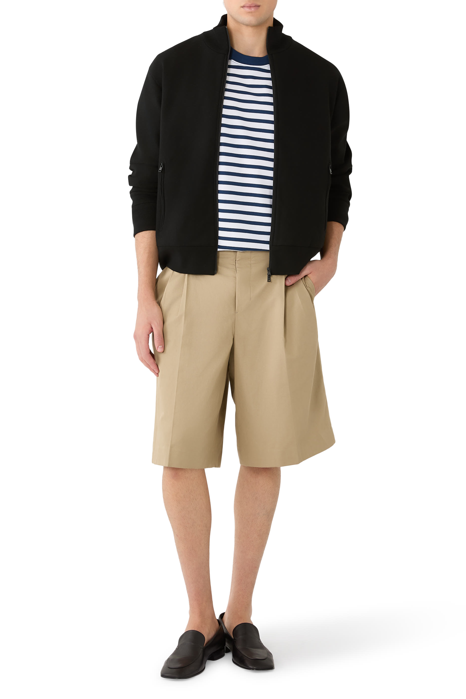 حذاء سهل الارتداء جلد