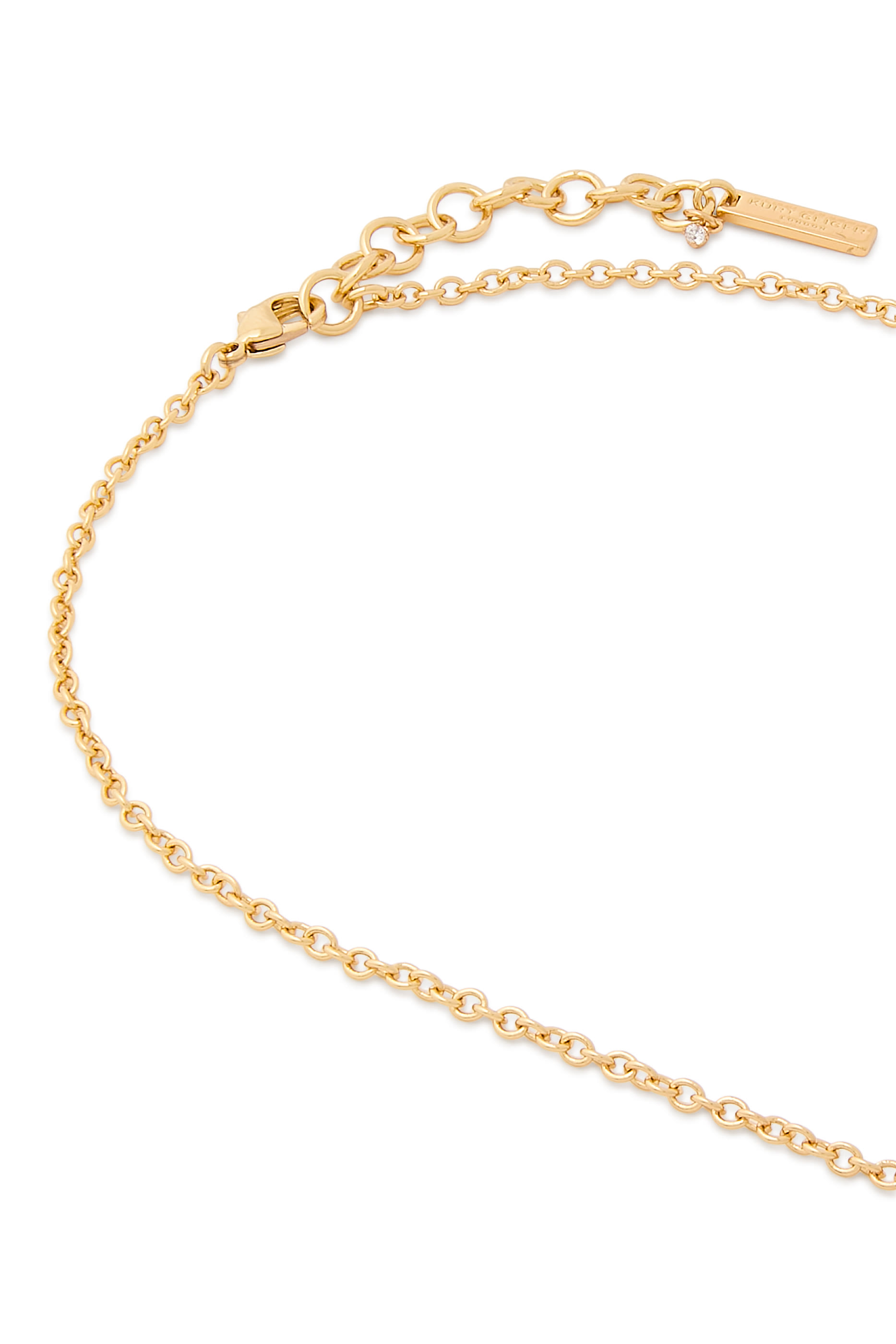 قلادة بدلاية بتصميم قلب بشعار الماركة