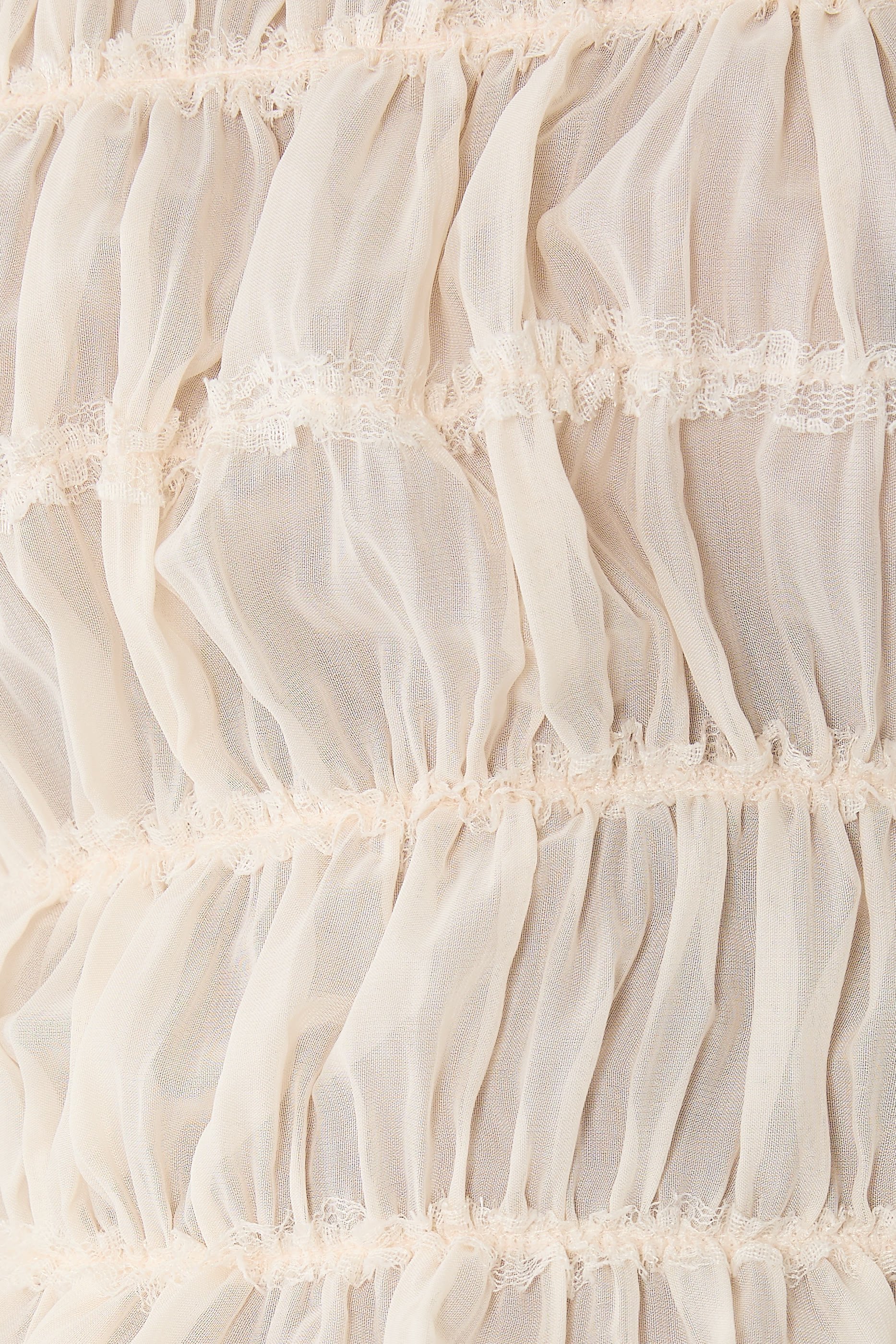 بلوزة جولييت برباط حول العنق