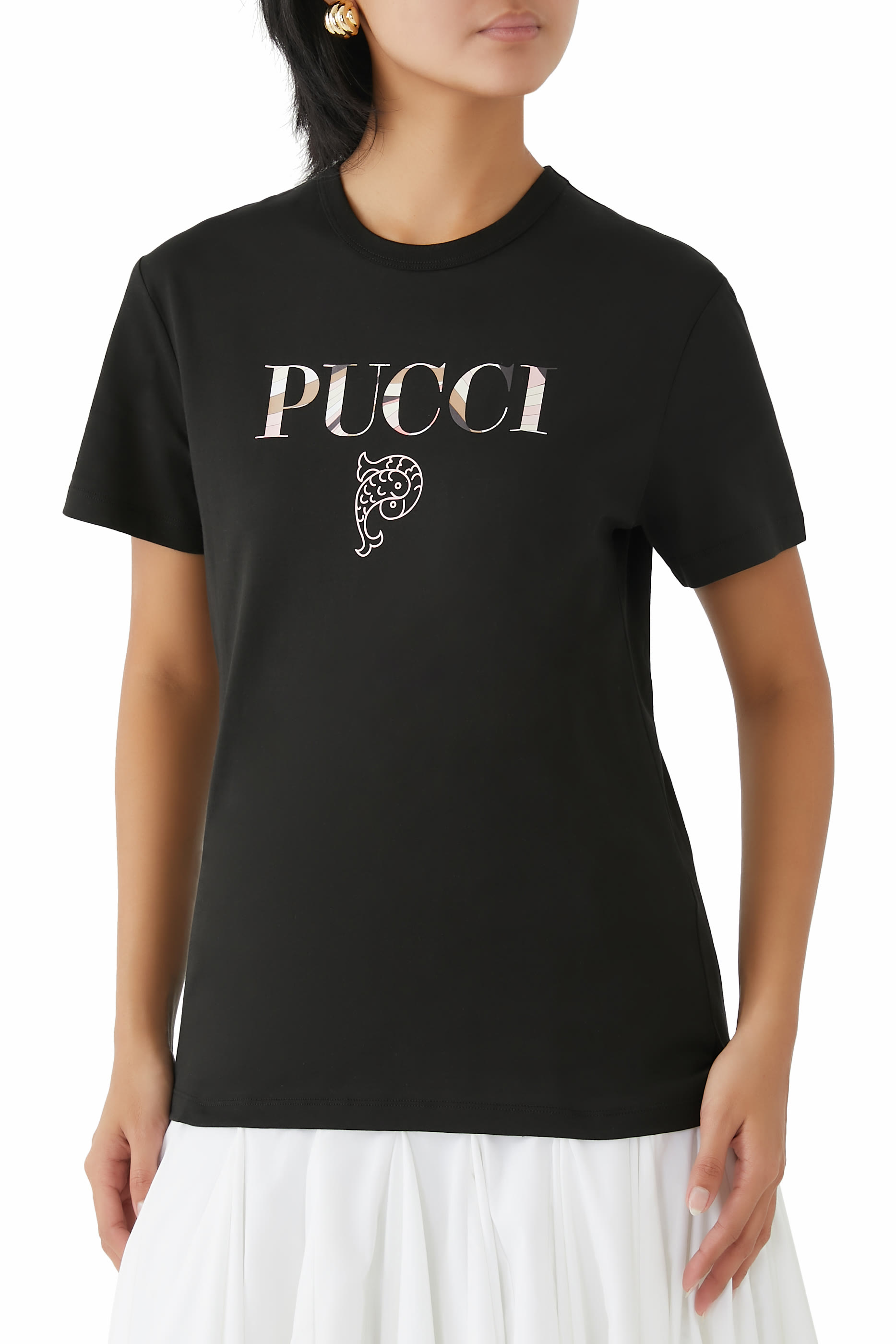 تيشيرت بشعار الماركة