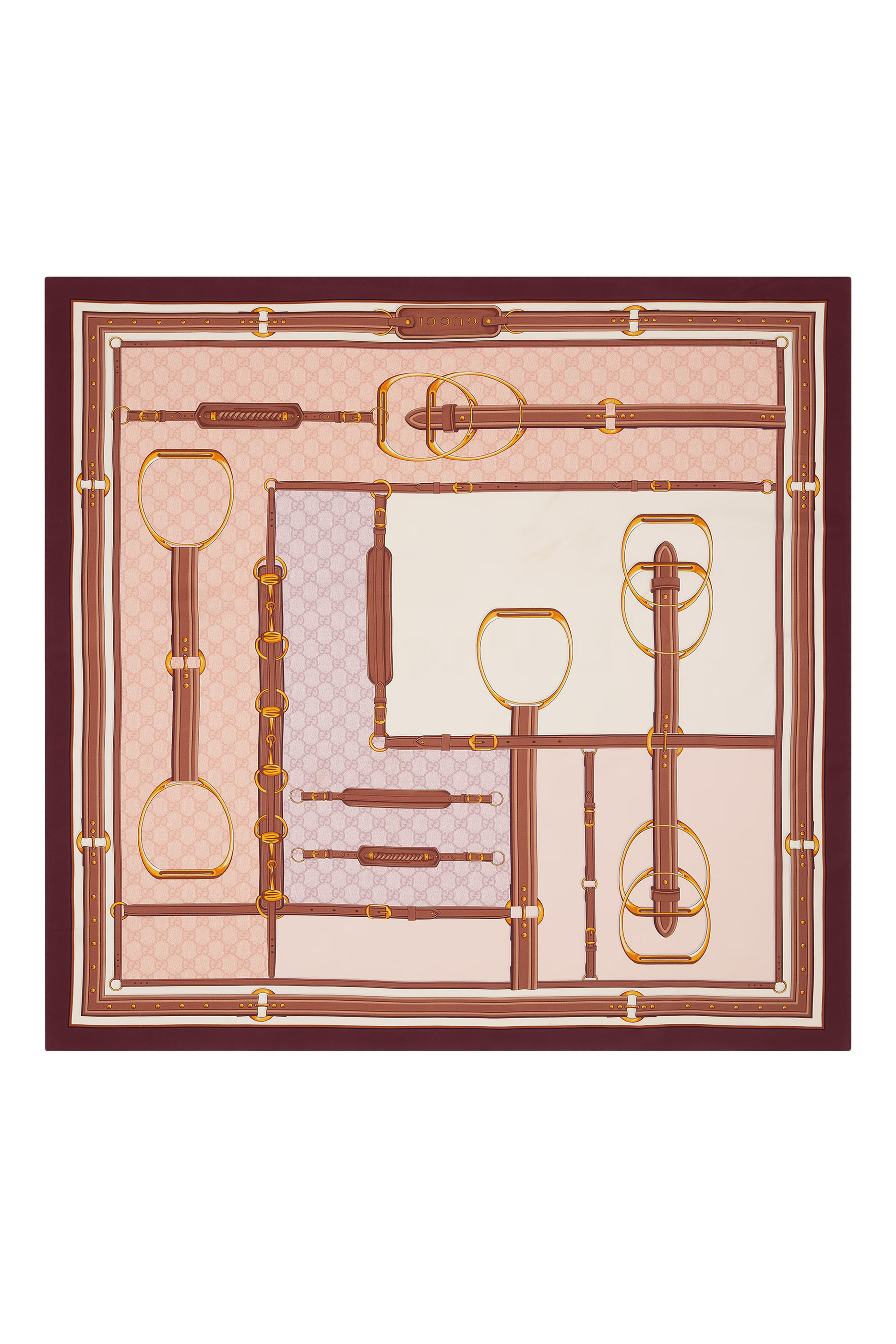 وشاح كاريه بطبعات حرير