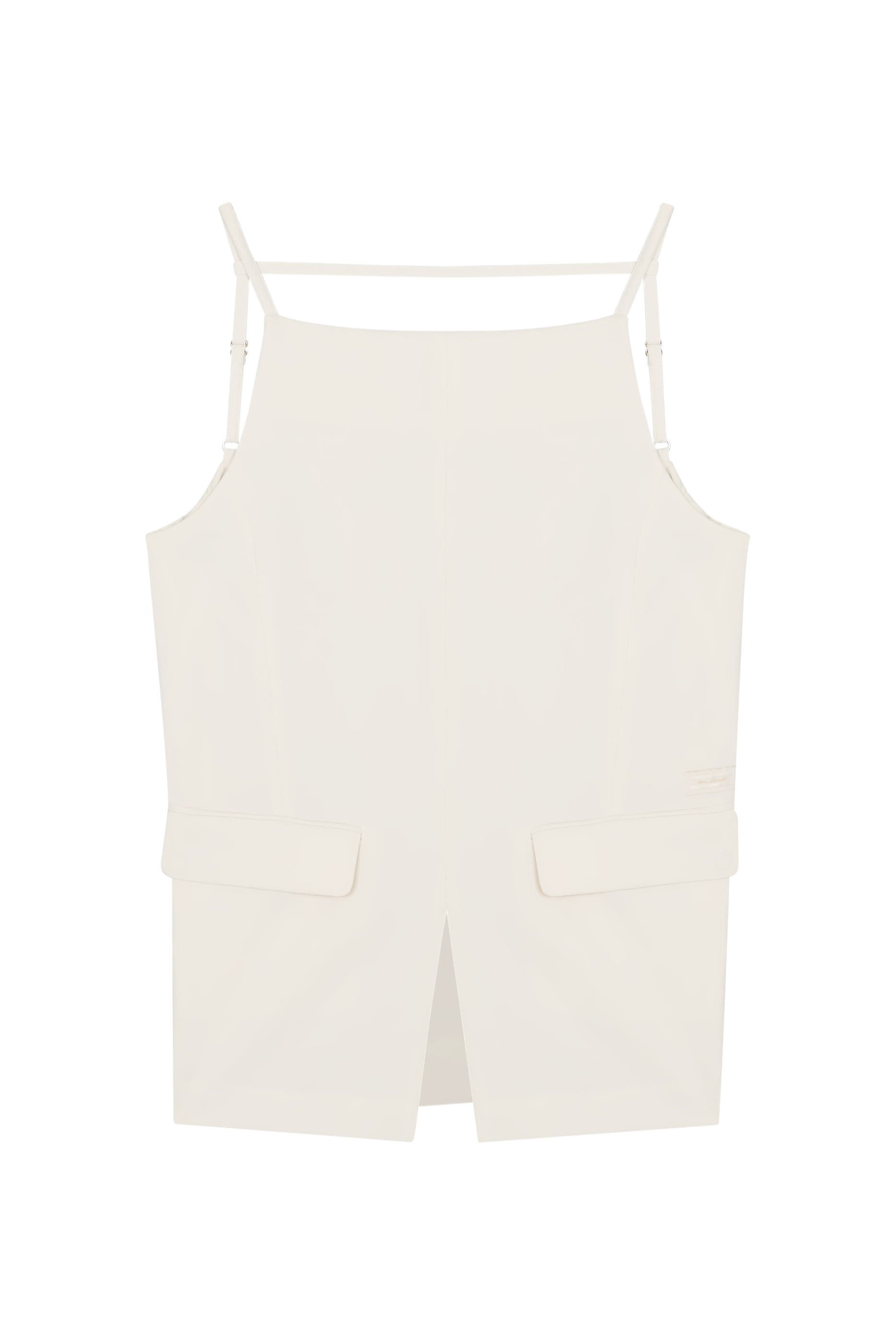 بلوزة بلا أكمام بظهر مفتوح