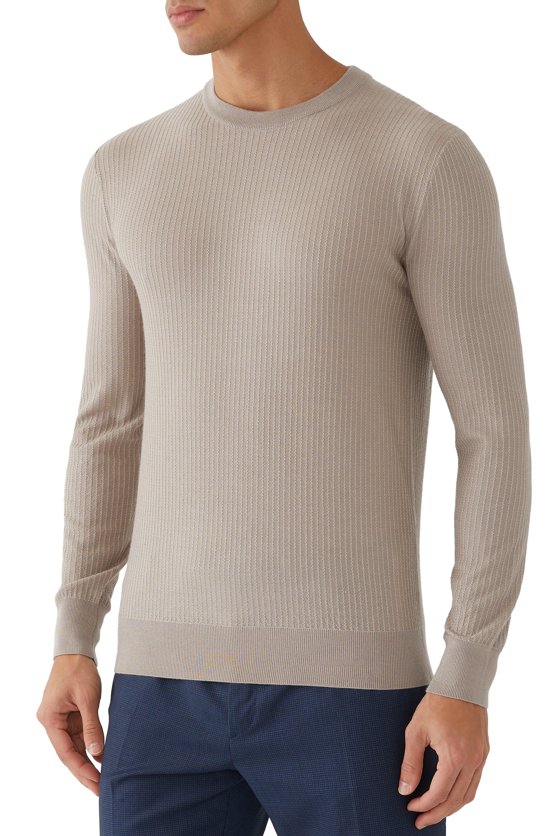 كنزة كشمير وحرير