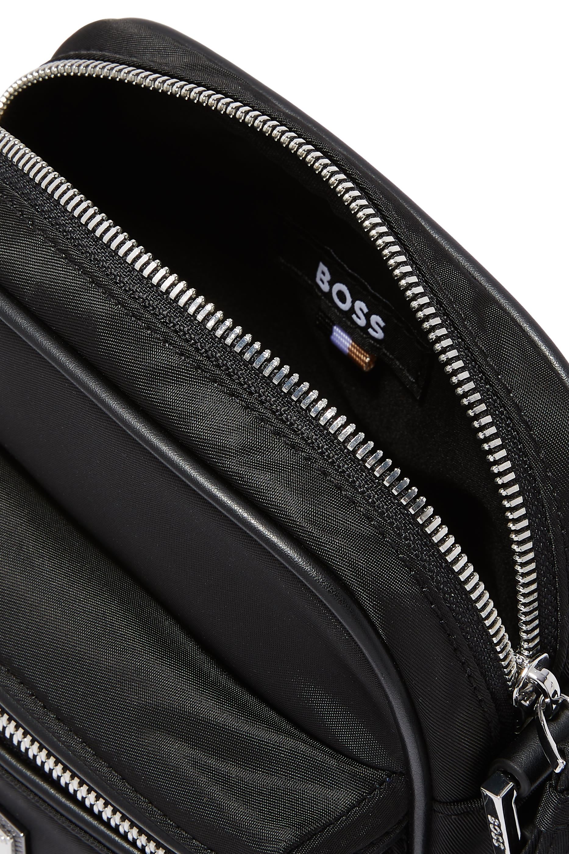 حقيبة لينون بسحاب