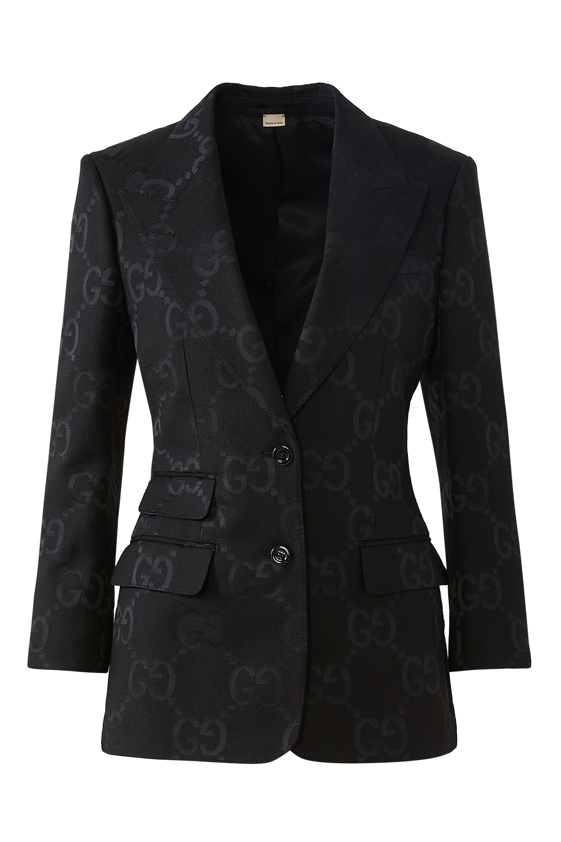 بليزر بنقشة شعار GG