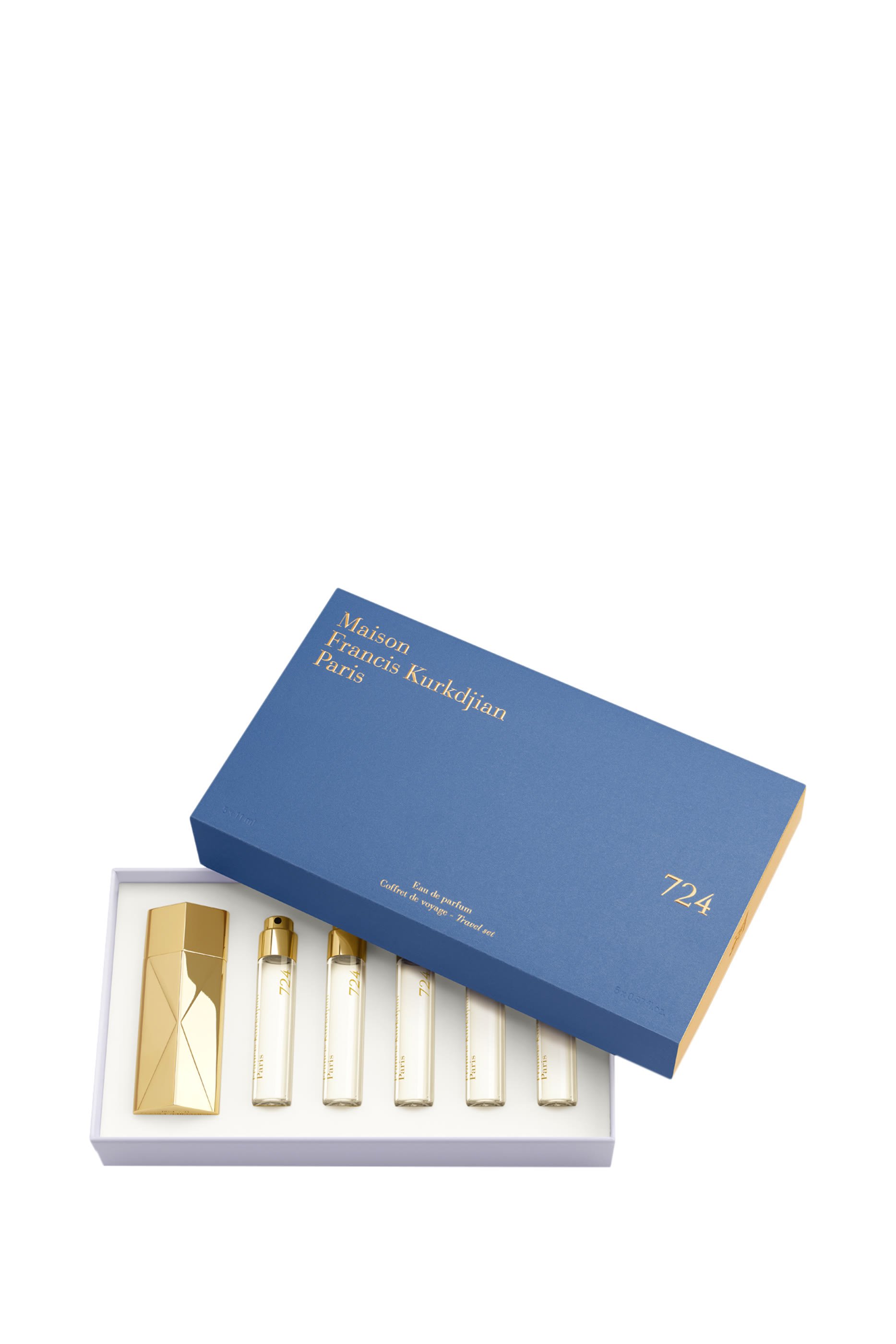 مجموعة عطر 724 للسفر بإصدار محدود، 5 قطع