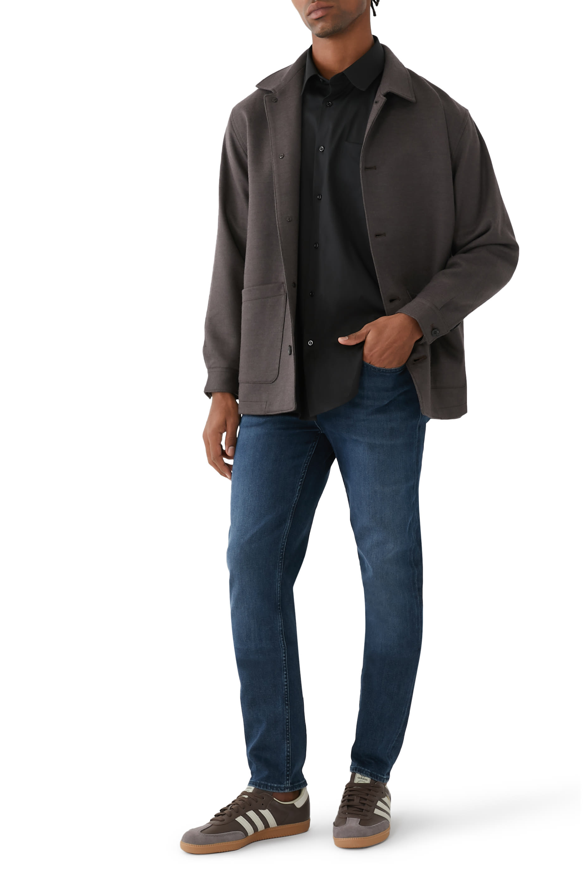 بنطال جينز لوكس بيرفورمنس بقصة ضيقة