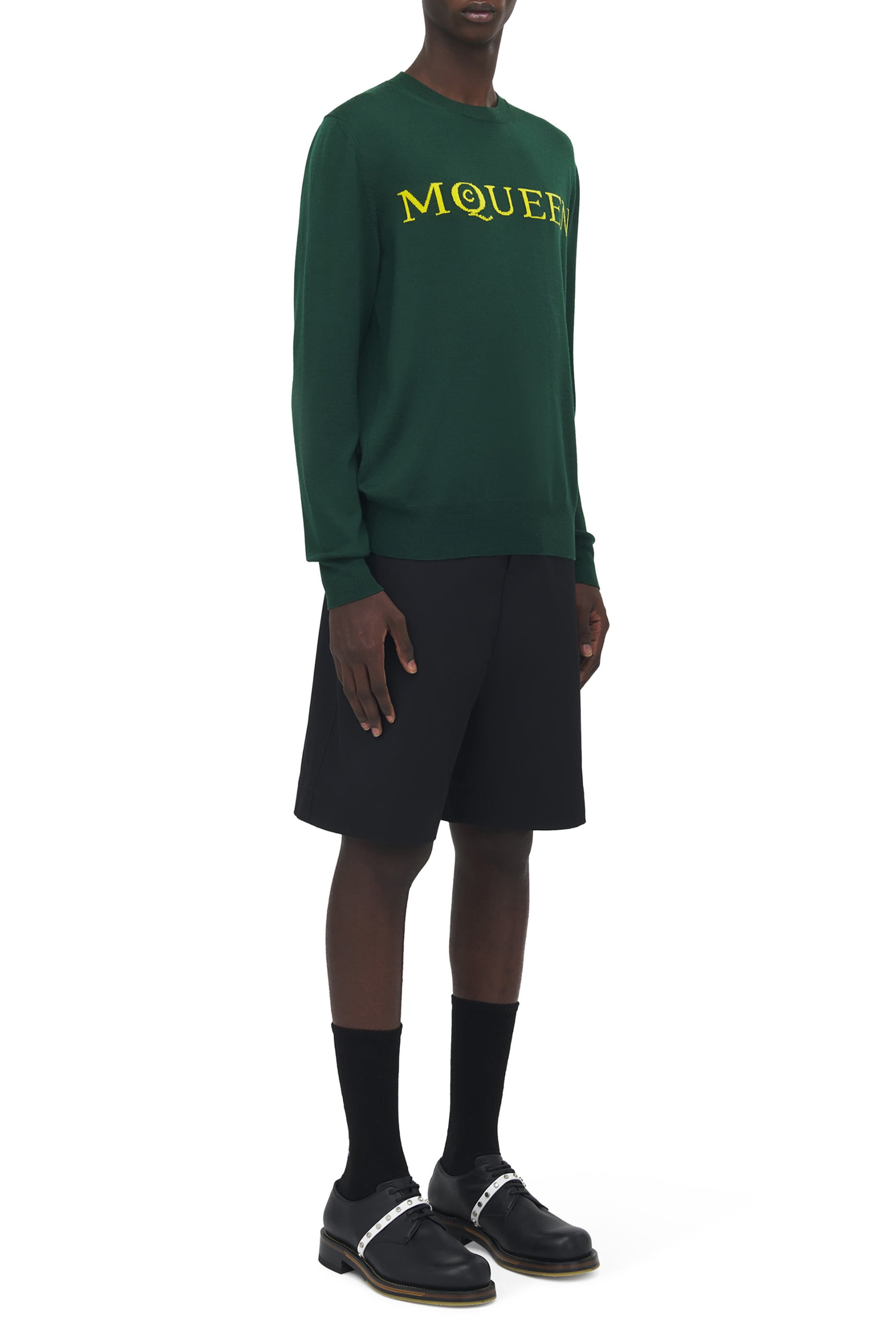 Merino Wool Logo Jumper 