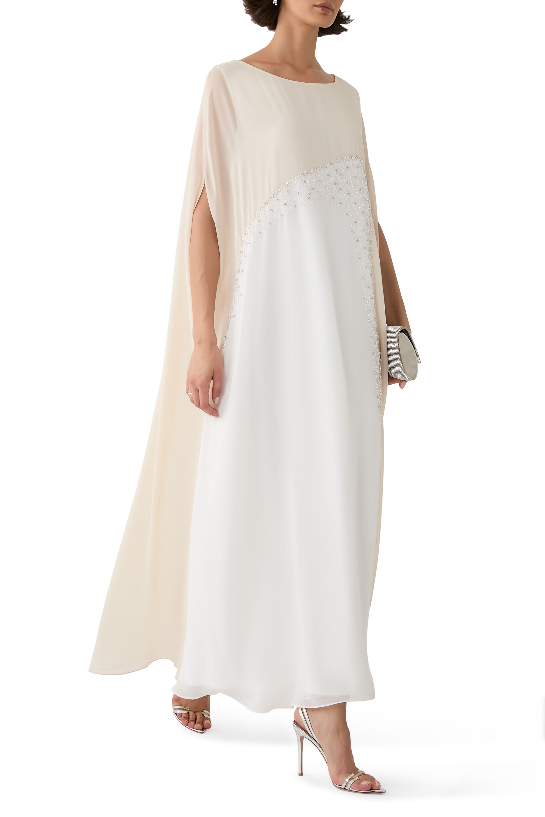 قفطان بكاب وكريستال