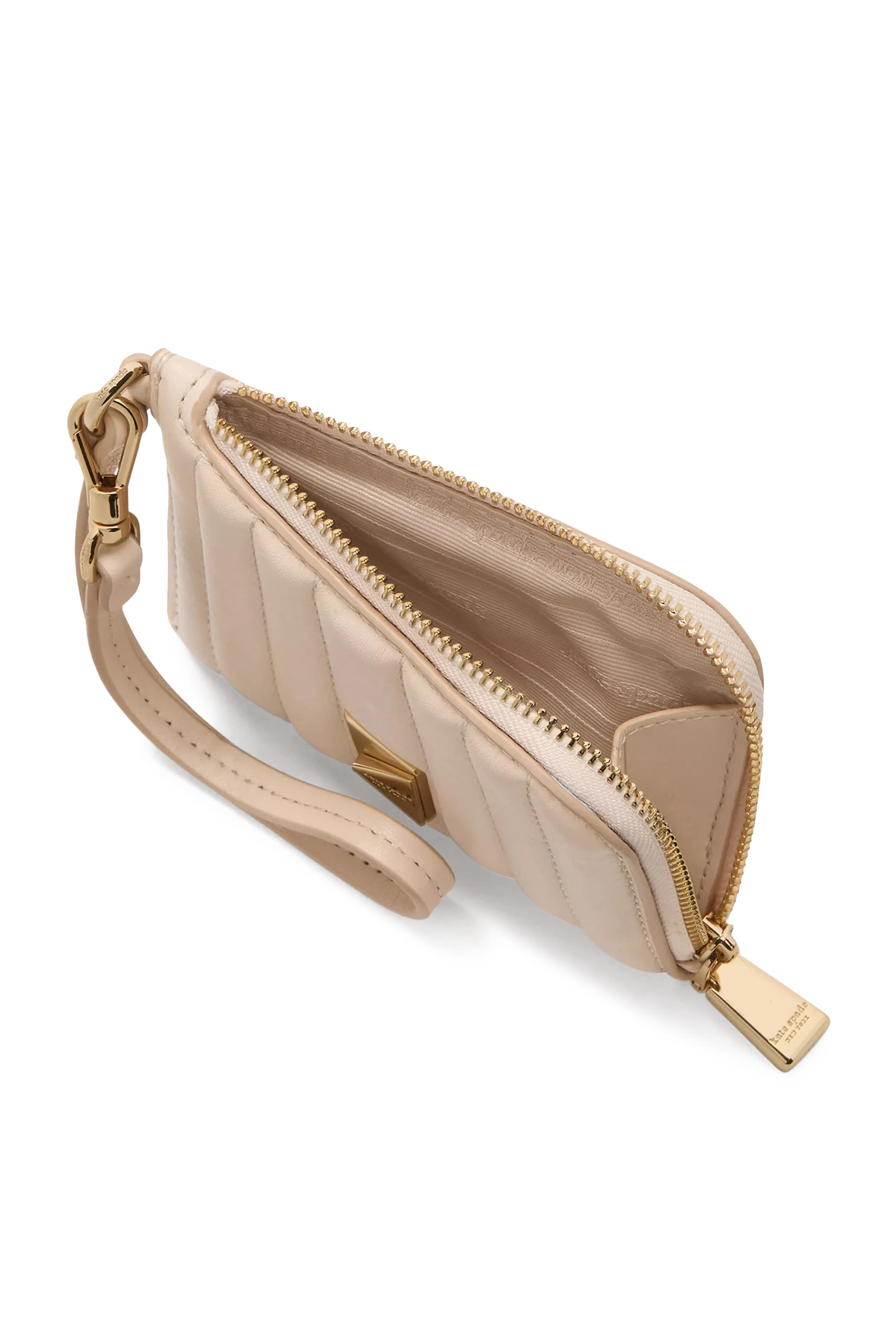 حافظة بطاقات ديكو مبطنة بحمالة معصم