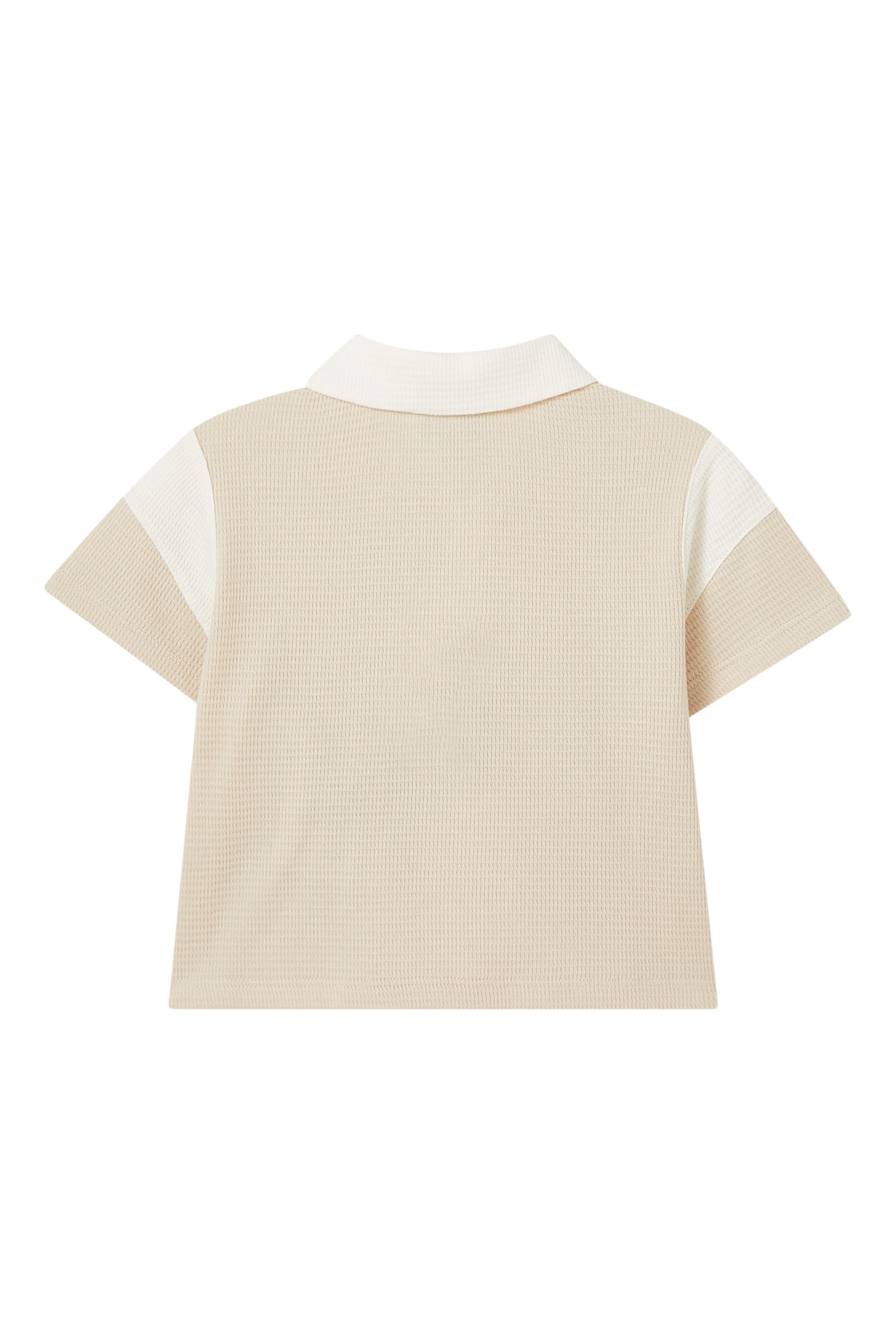 قميص بولو بشعار الماركة للاطفال