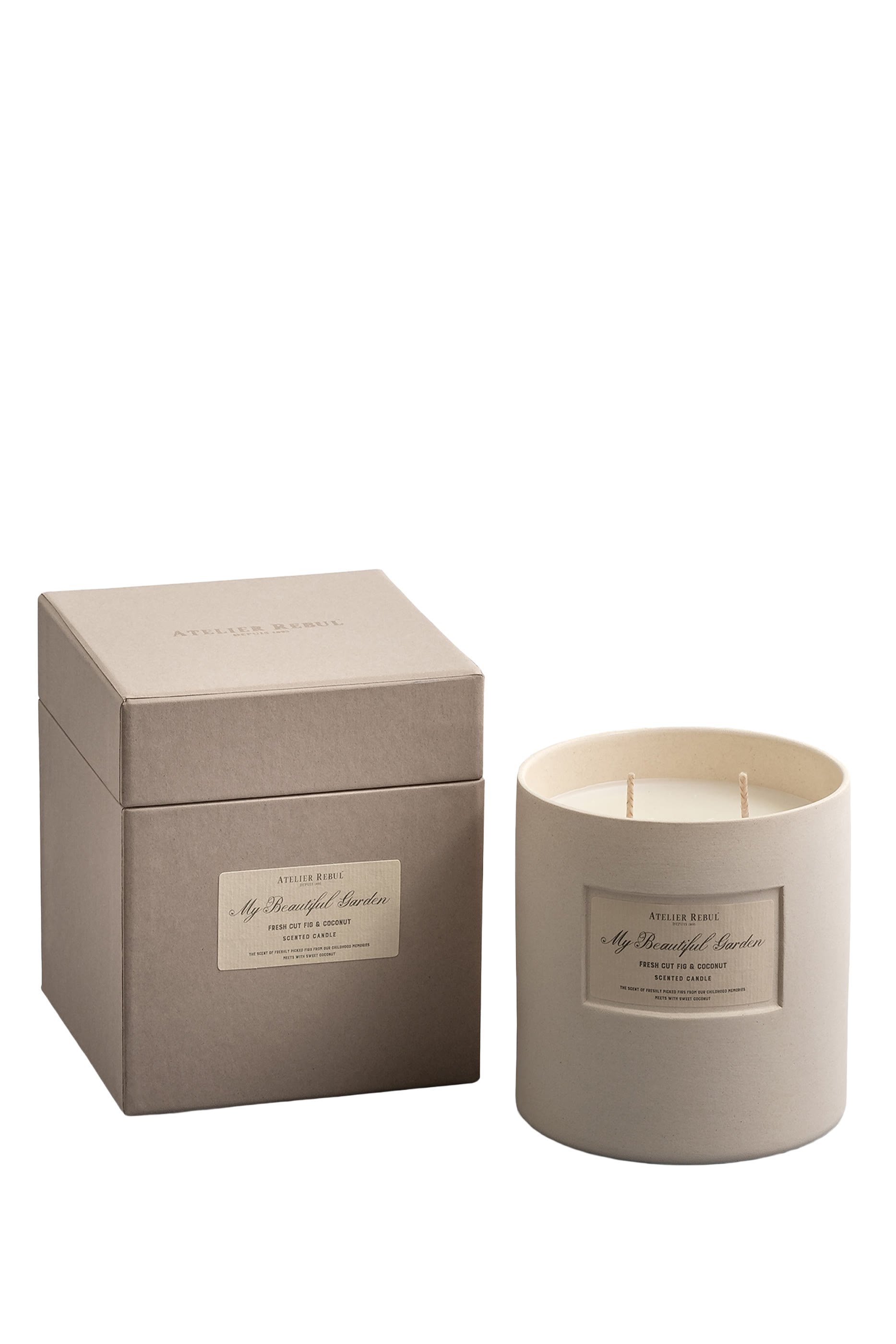 شمعة معطرة فريش كات فيج اند كوكونت 