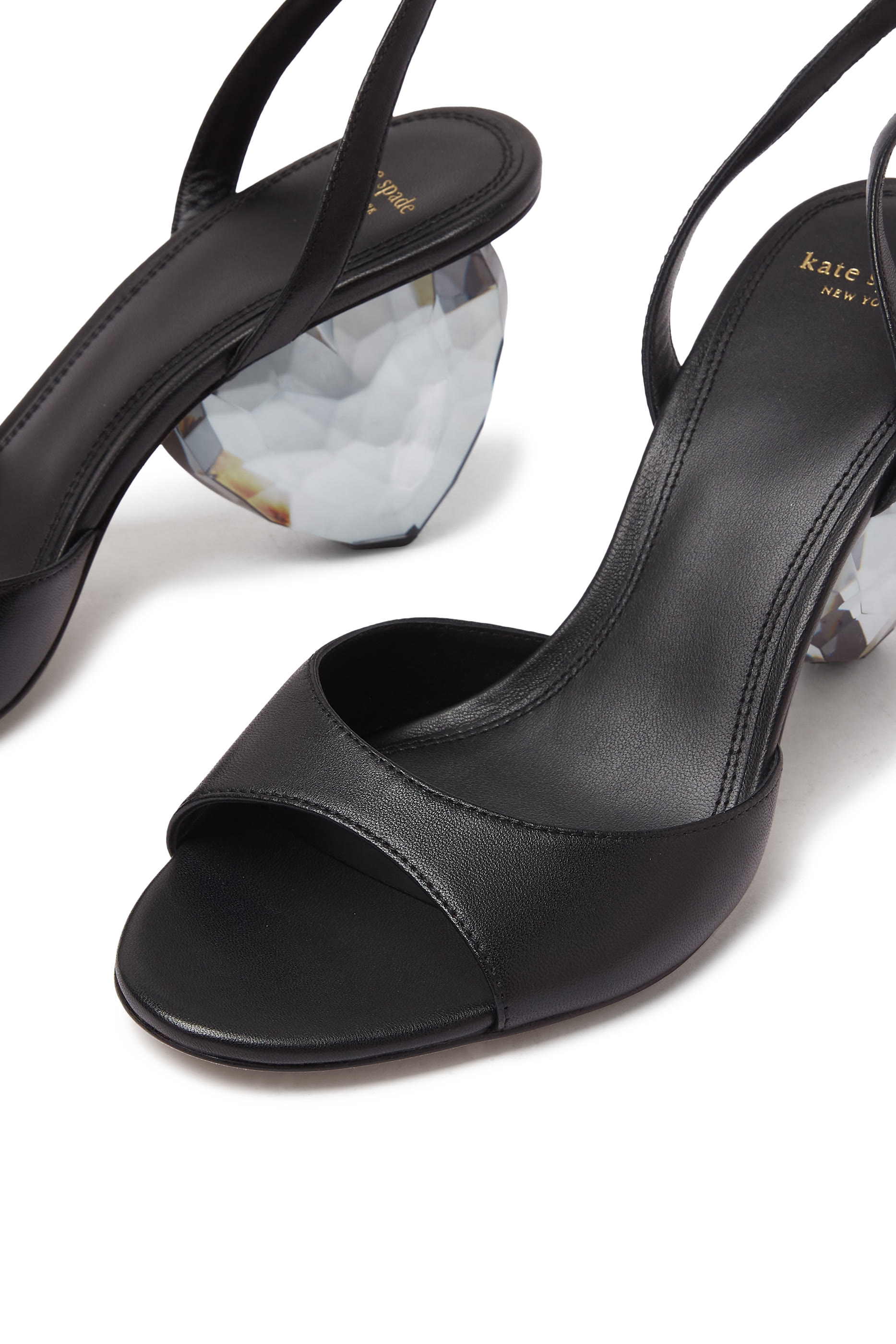 صندل بكعب بتصميم قلب 80