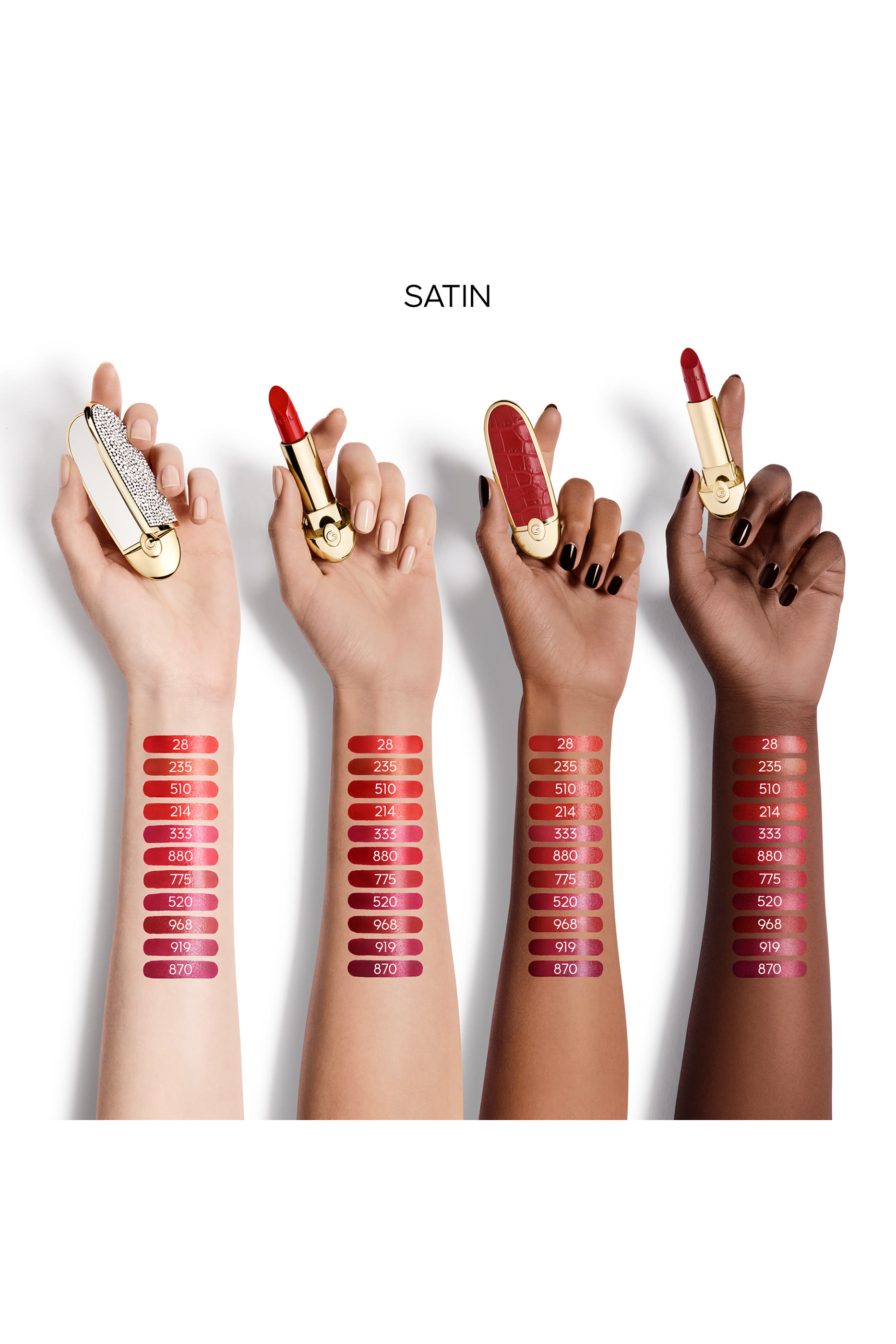 عبوة إعادة ملء أحمر شفاه روج جي لامع