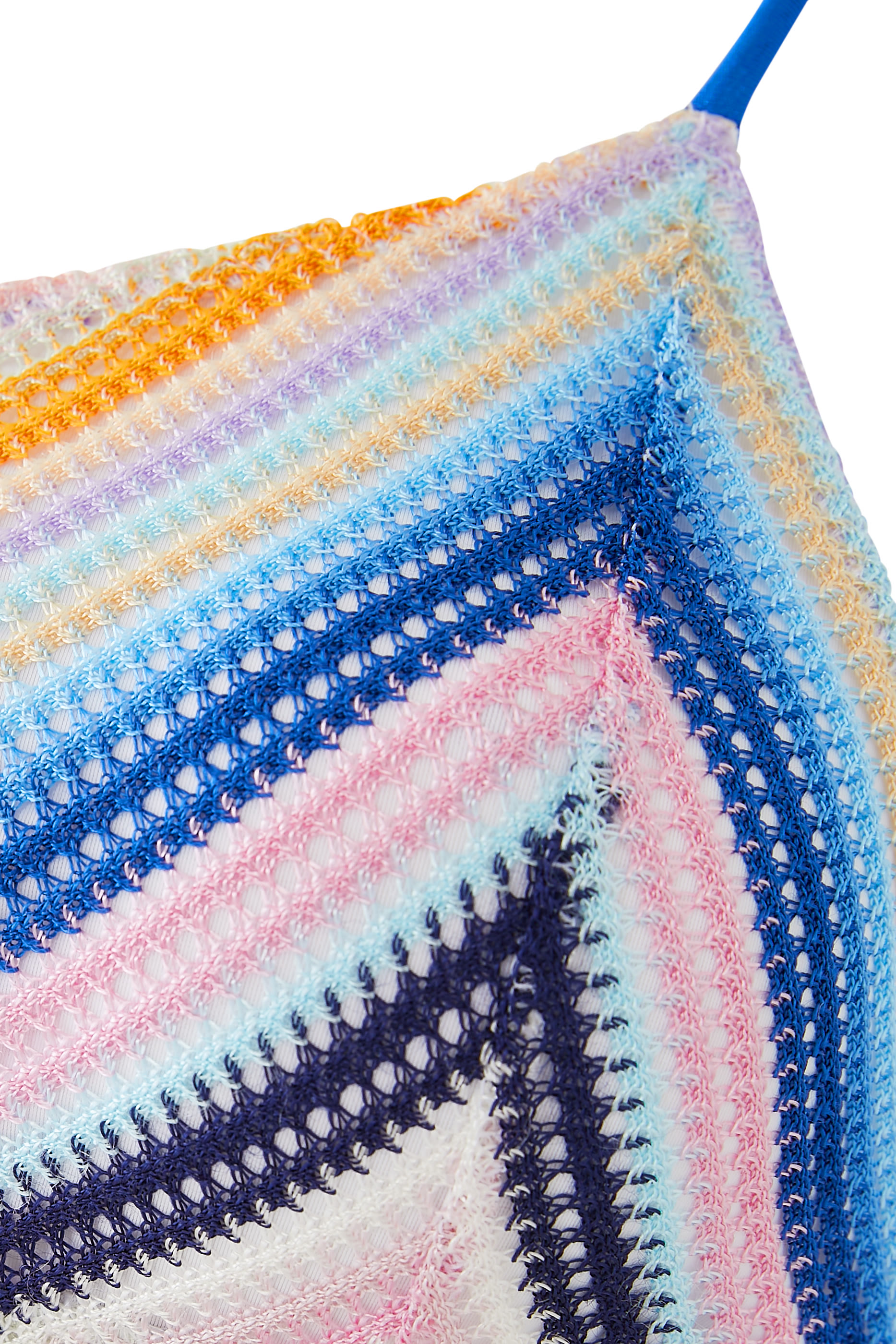 طقم بيكني ماري منسوج بكتف واحد