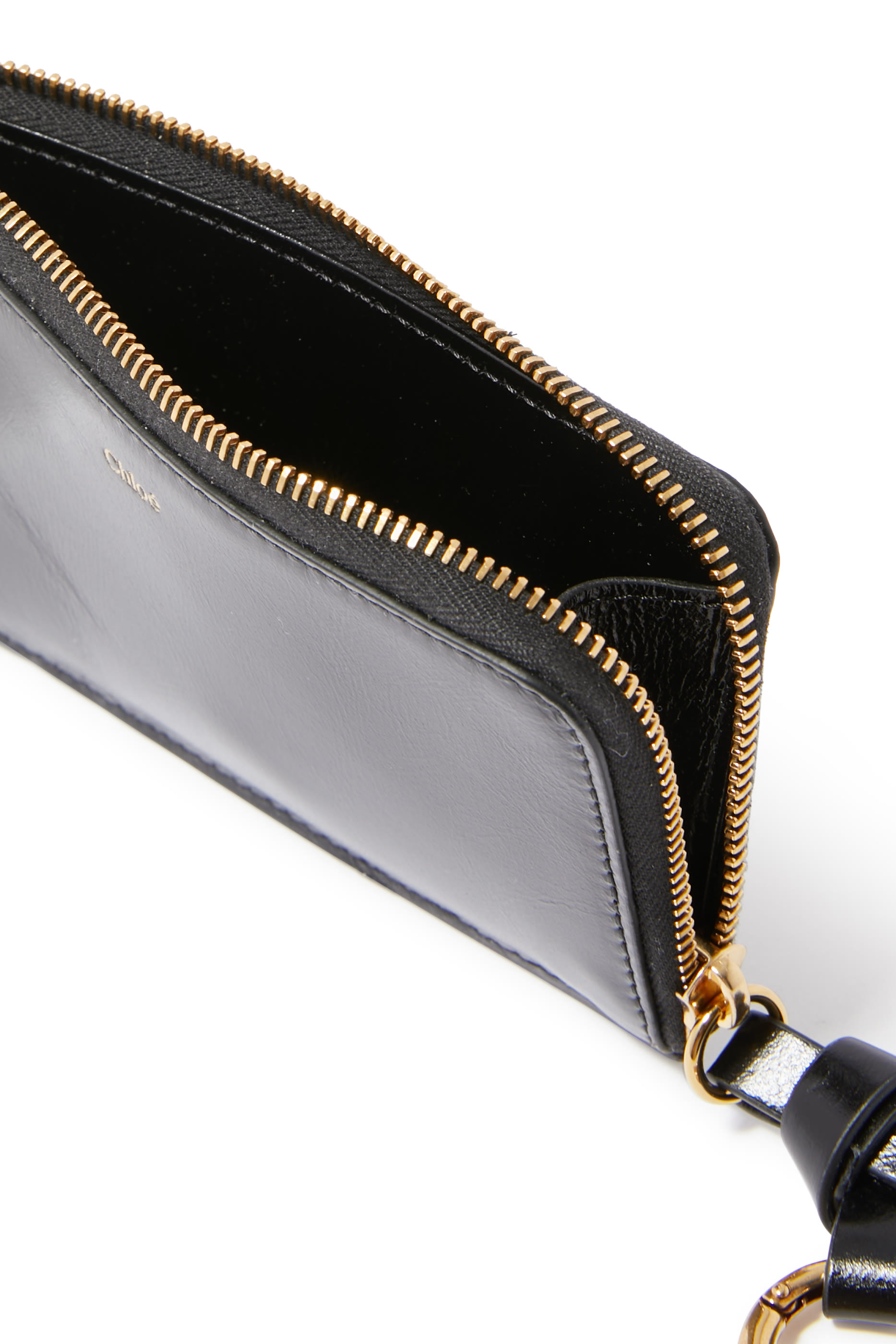 محفظة ألفابت جلد بارز الملمس