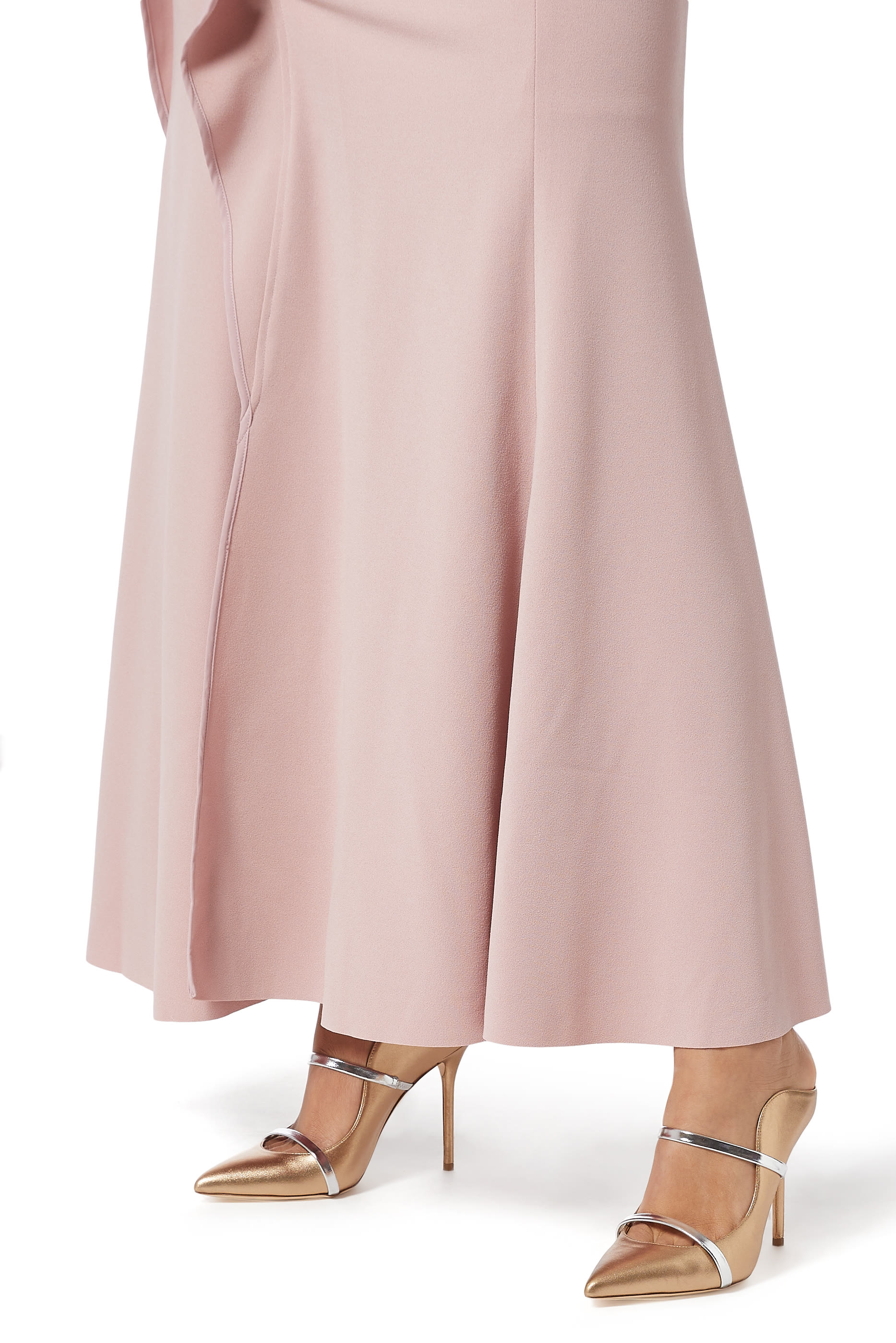 حذاء مورين 100 لامع مفتوح من الخلف