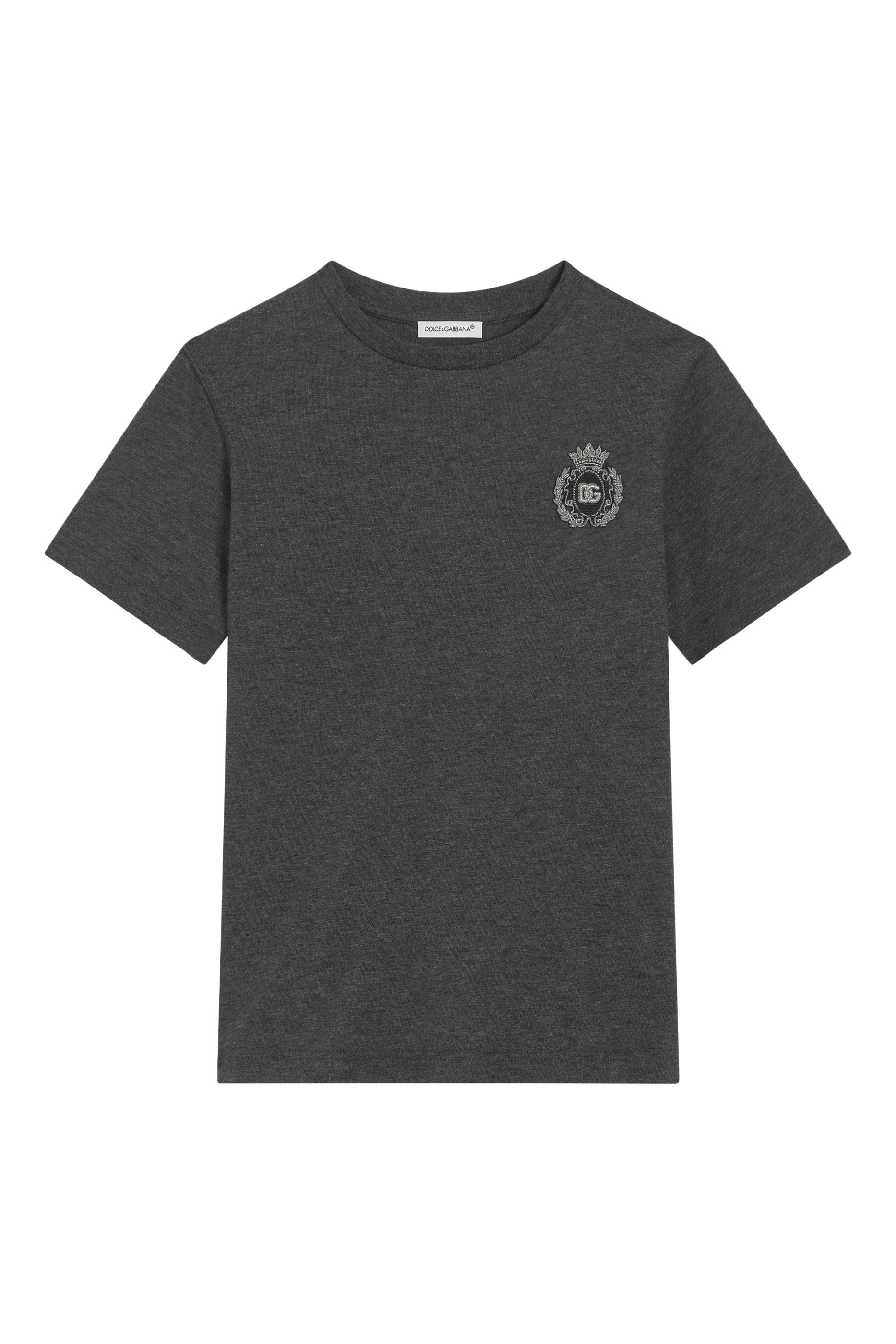 تيشيرت برقعة شعار الماركة جيرسيه للأطفال